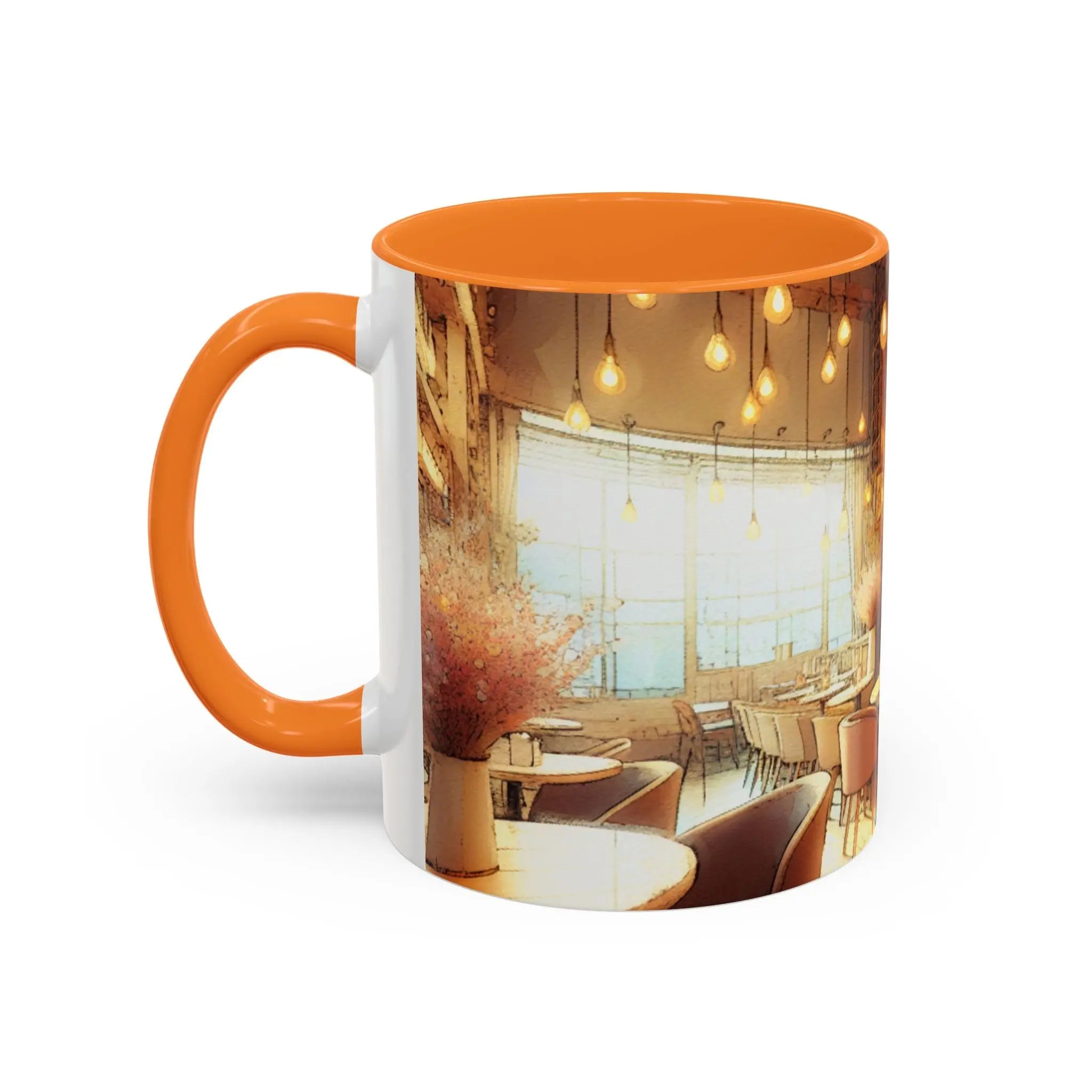 Colorful Café Mug - 11oz & 15oz - Perfect for Coffee Lovers & Gift Giving Printify
