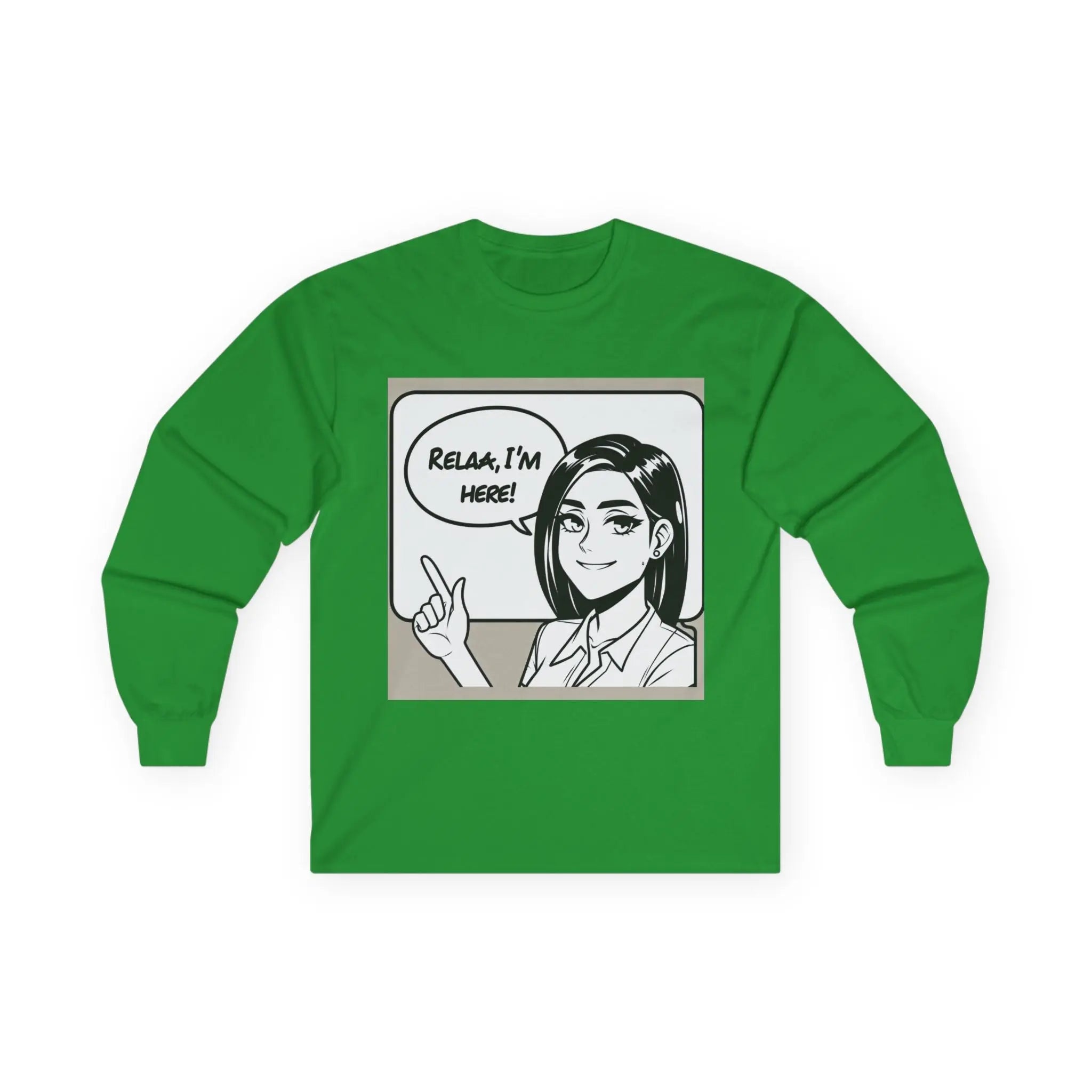 Relaxa Galaxy Unisex Ultra Cotton Long Sleeve Tee Printify
