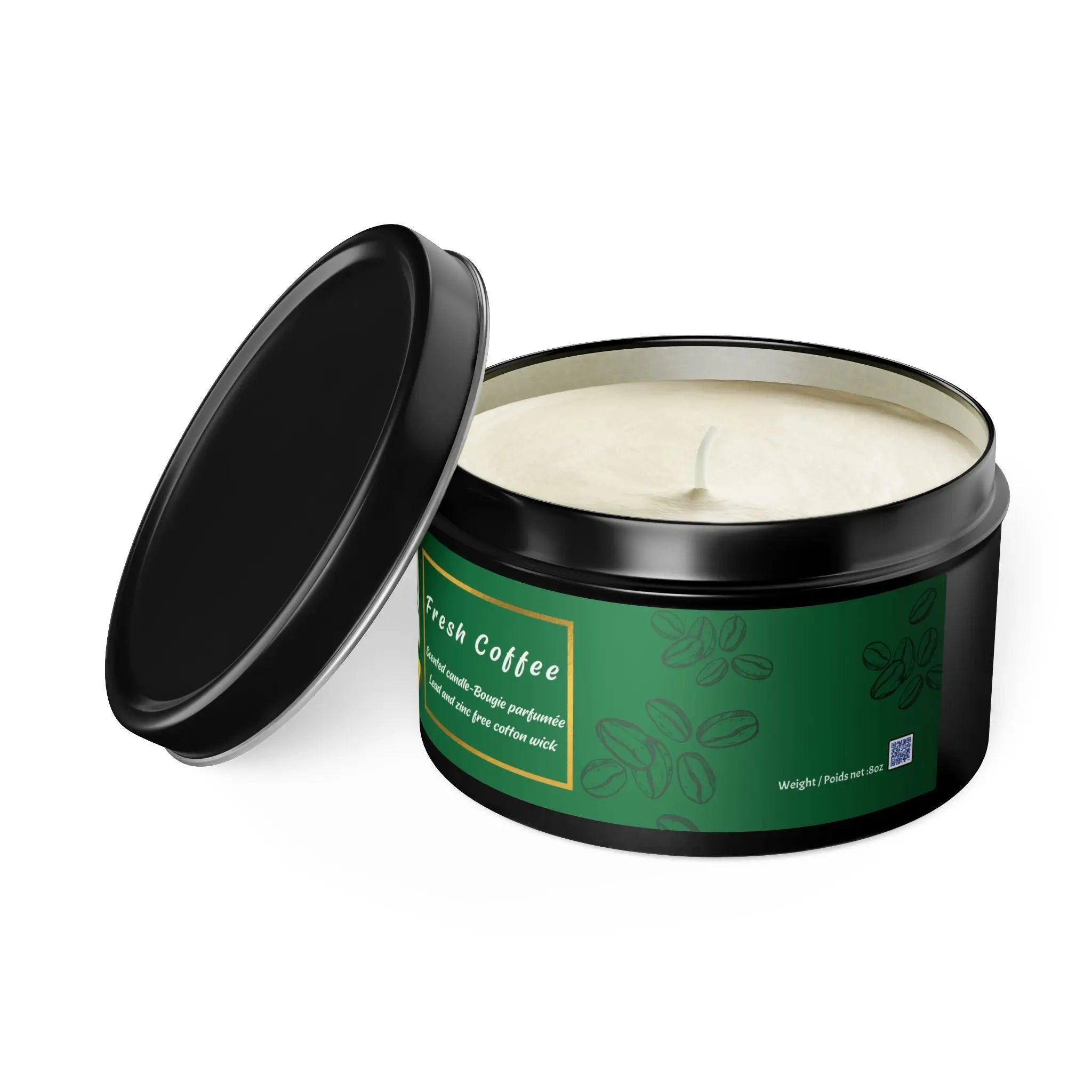 Coffee Tin Candles Printify