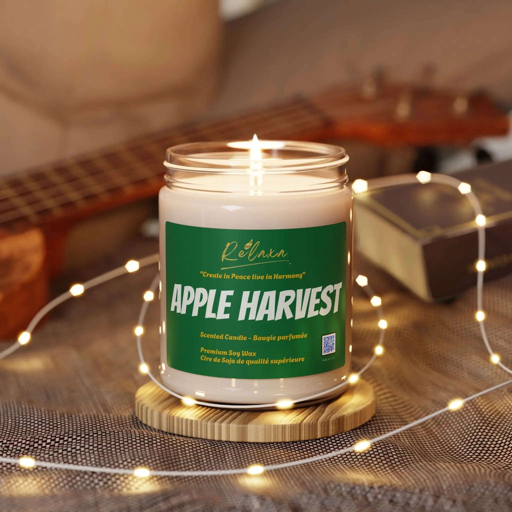 Apple harvest Scented Candle By Relaxa Printify