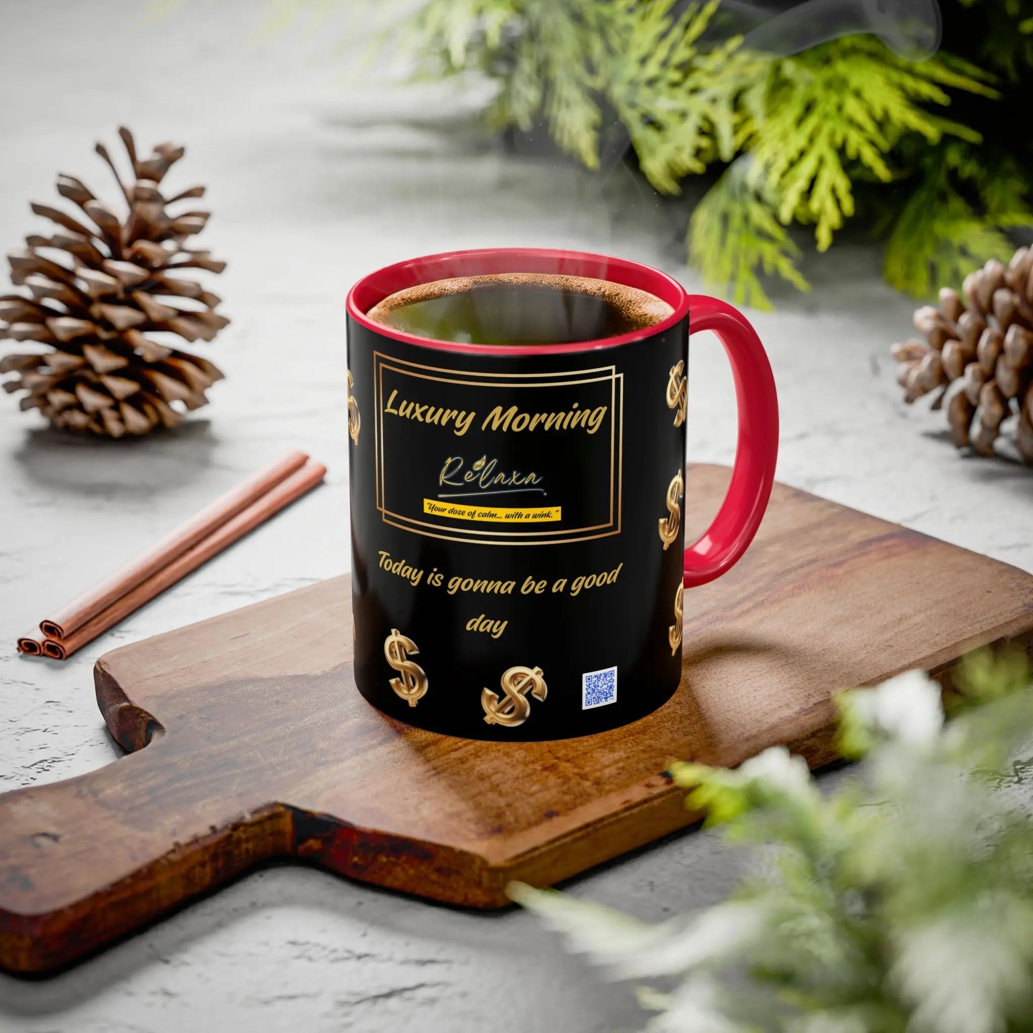 Money maker- 11oz & 15oz - Perfect for Coffee Lovers & Gift Giving Printify