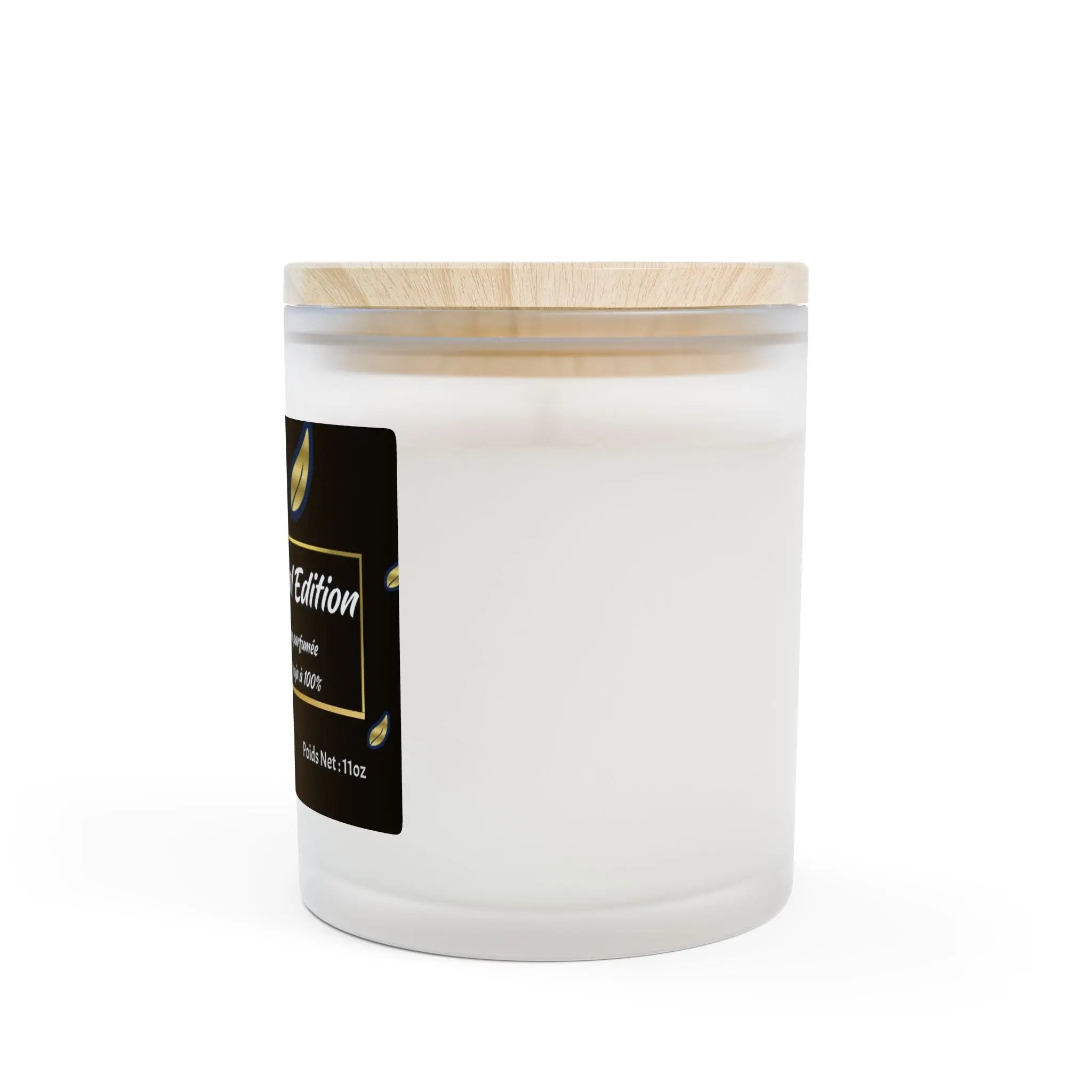 Candle, Vanilla Special Edition, 11oz Frosted Glass Relaxa Candle Canada