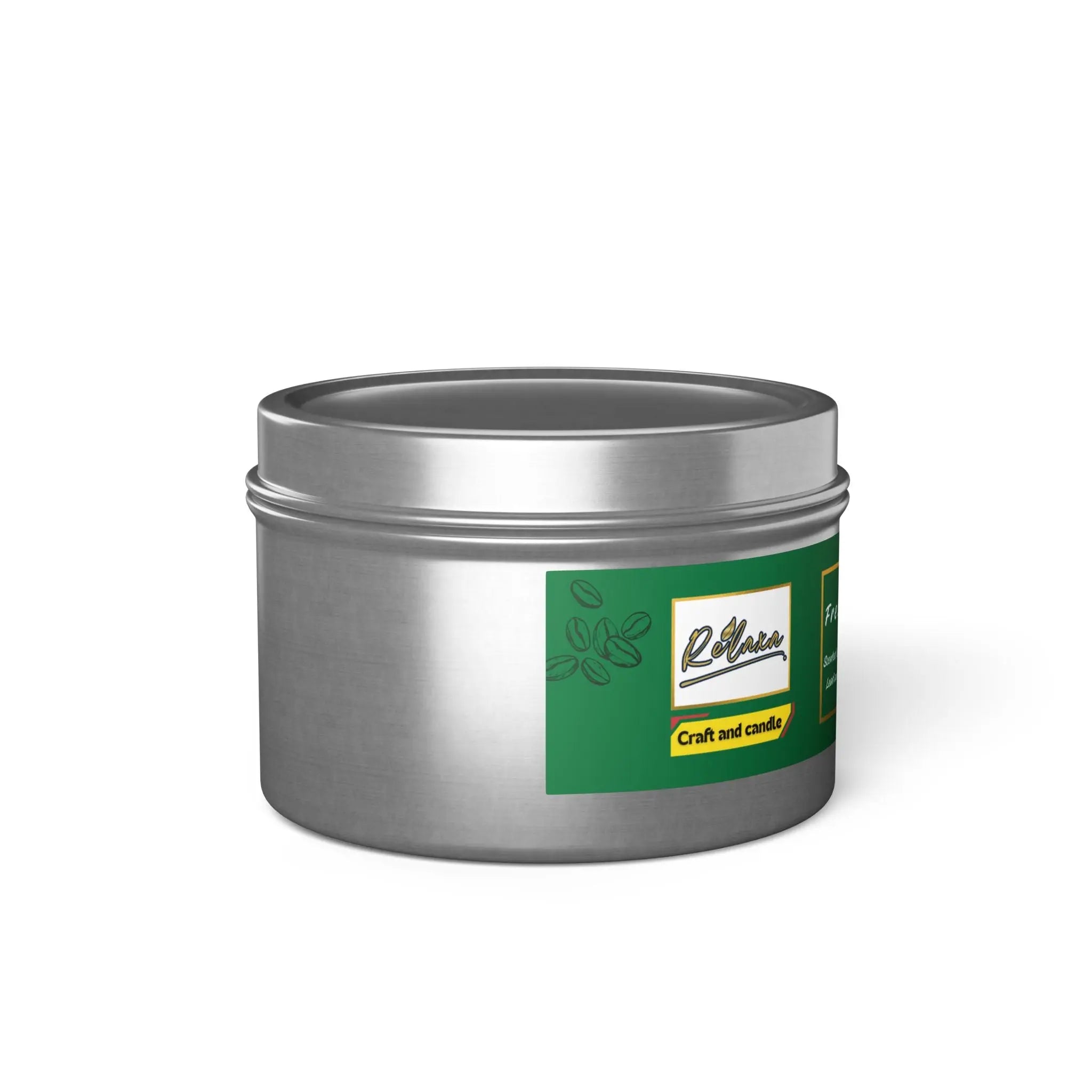 Coffee Tin Candles Printify