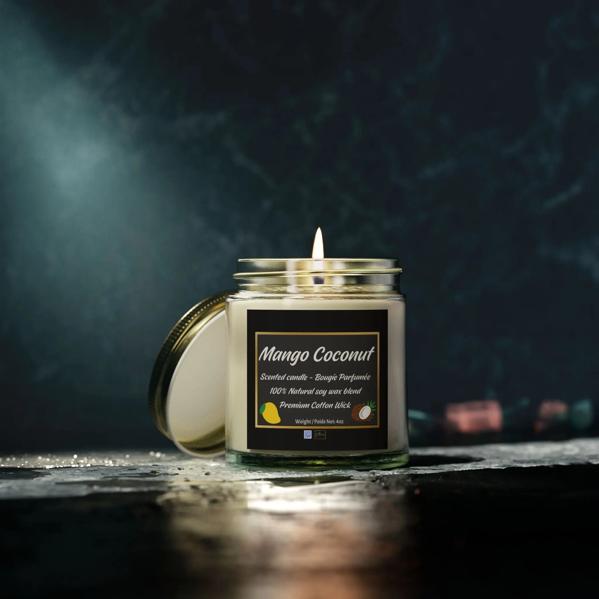 Mango Coconut Candle Relaxa Candle Canada