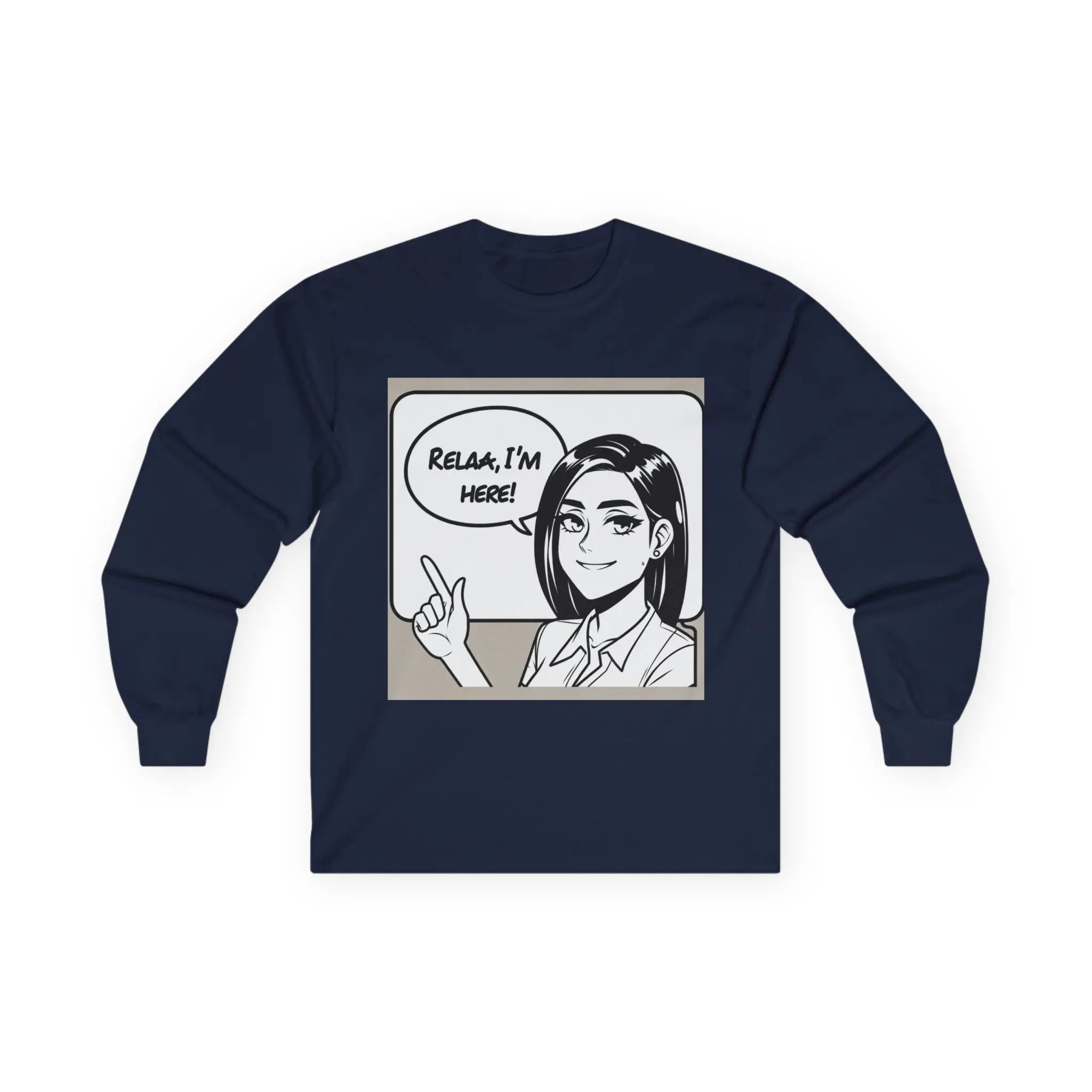 Relaxa Galaxy Unisex Ultra Cotton Long Sleeve Tee Printify