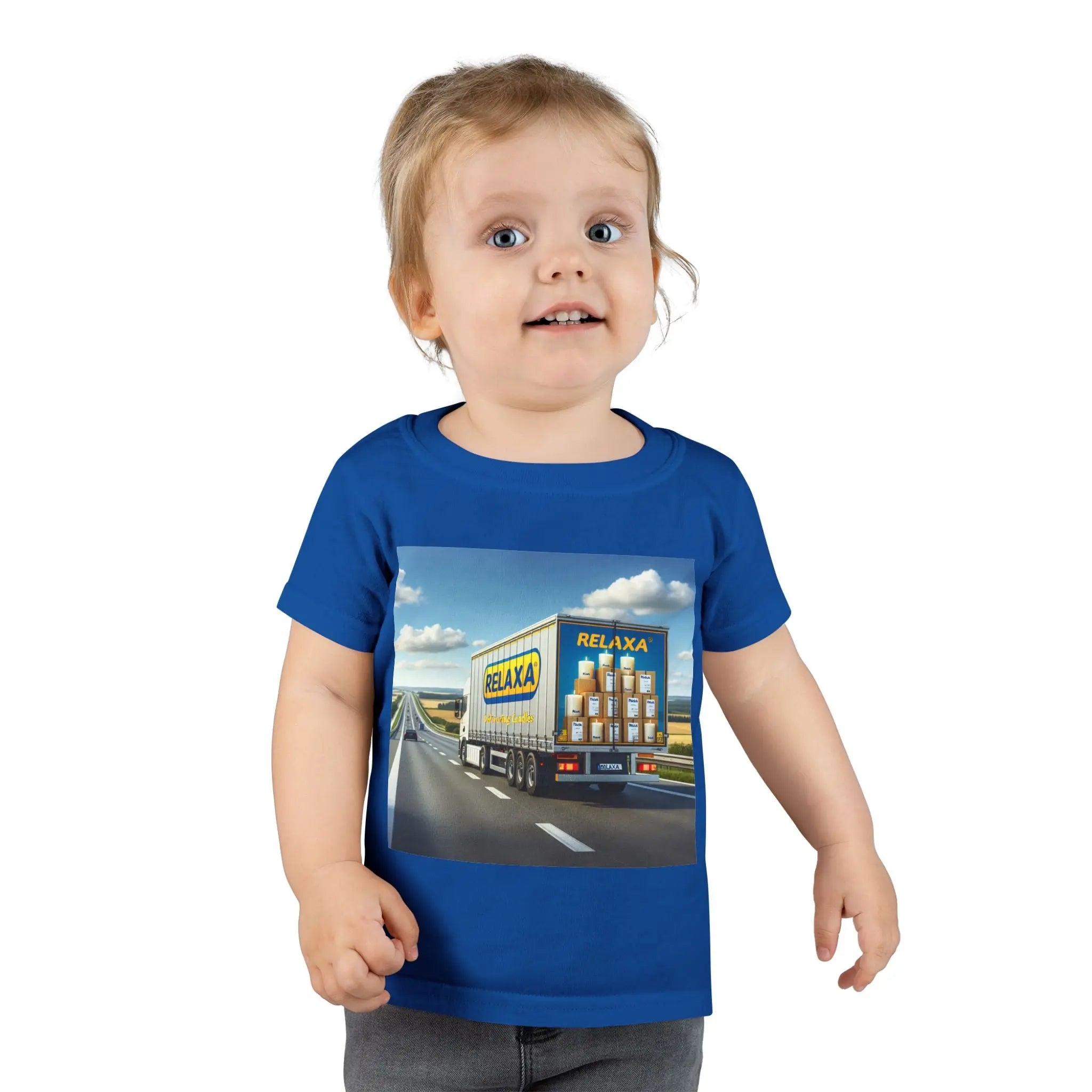 Relaxing Truck Toddler T-Shirt - Perfect for Little Adventurers Printify