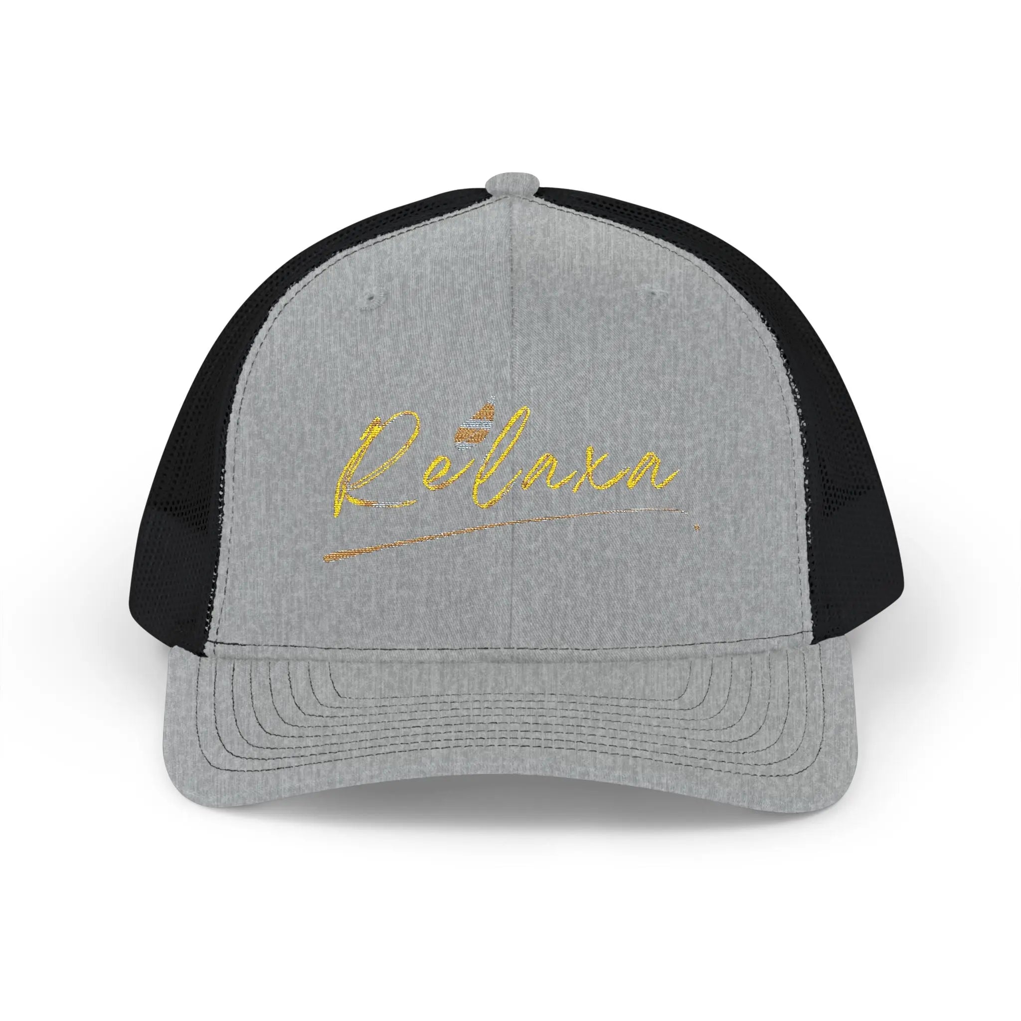 Relaxing Snapback Trucker Cap - Stylish Embroidered Hat Printify