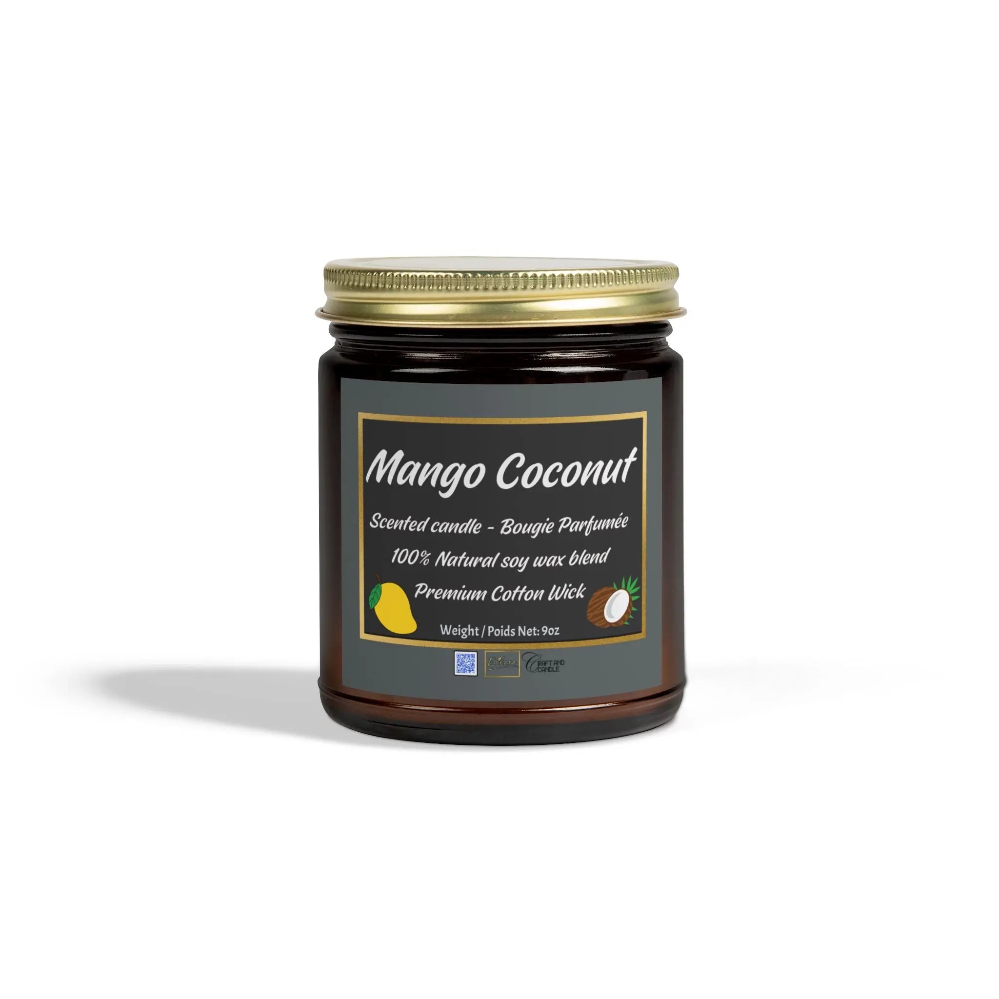 Mango Coconut Candle Relaxa Candle Canada