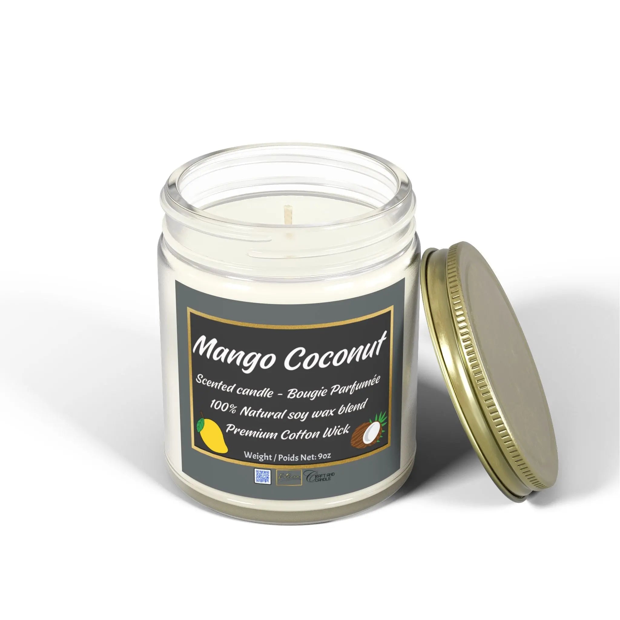 Mango Coconut Candle Relaxa Candle Canada