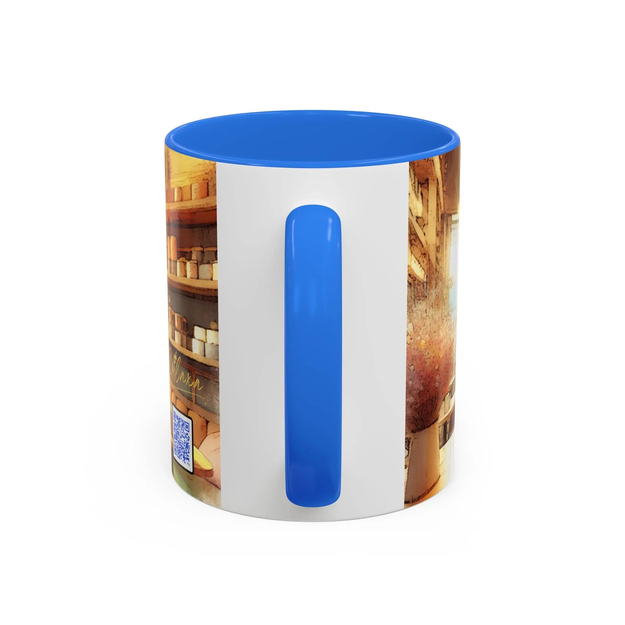 Colorful Café Mug - 11oz & 15oz - Perfect for Coffee Lovers & Gift Giving Printify