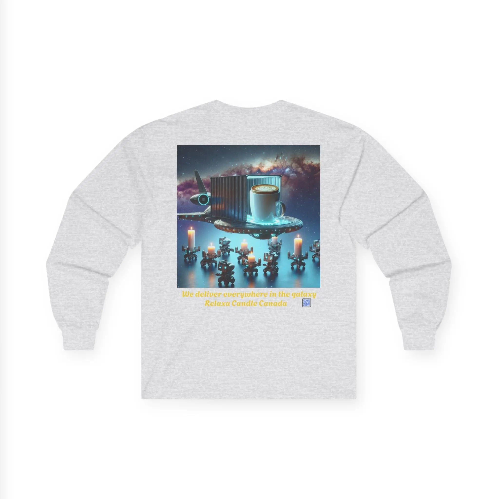 Relaxa Galaxy Unisex Ultra Cotton Long Sleeve Tee Printify