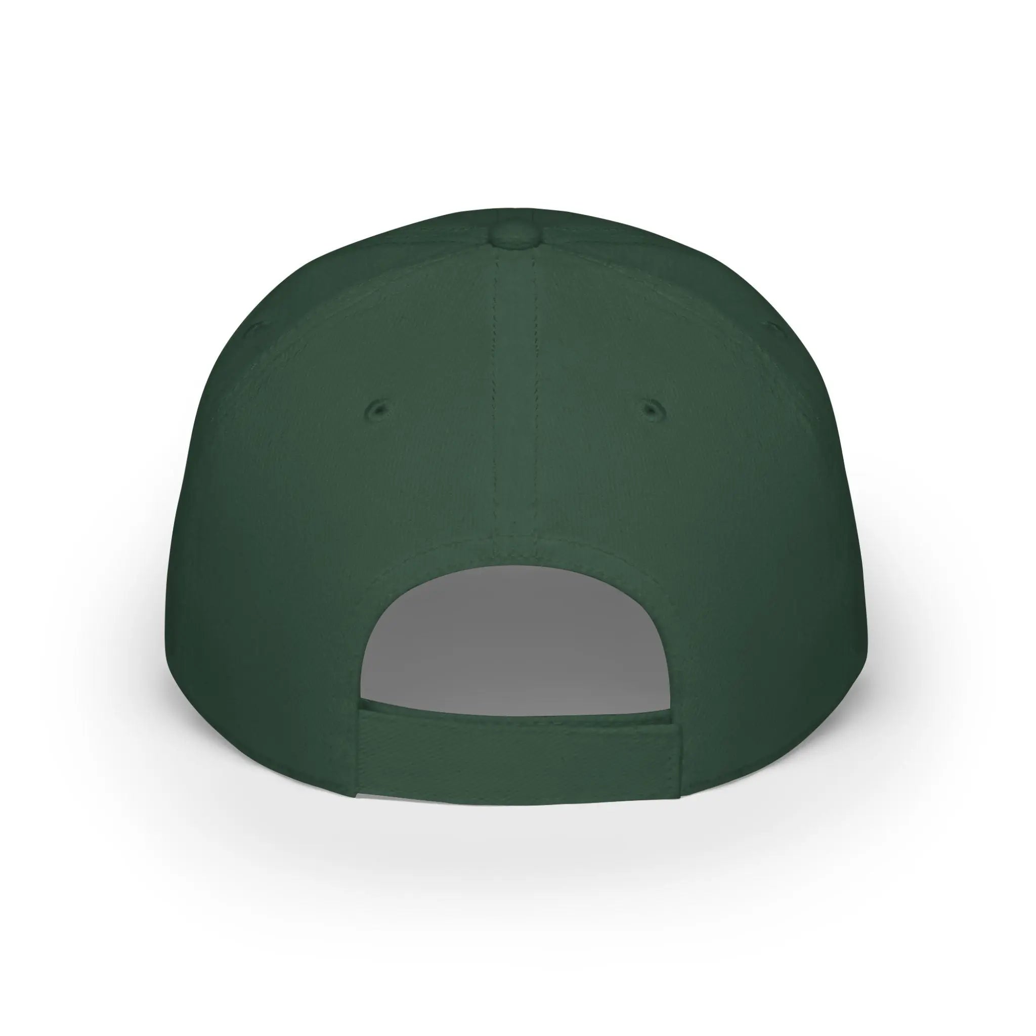 Relaxa Red Baseball Cap - Stylish Low Profile Cap for Casual Outings Printify