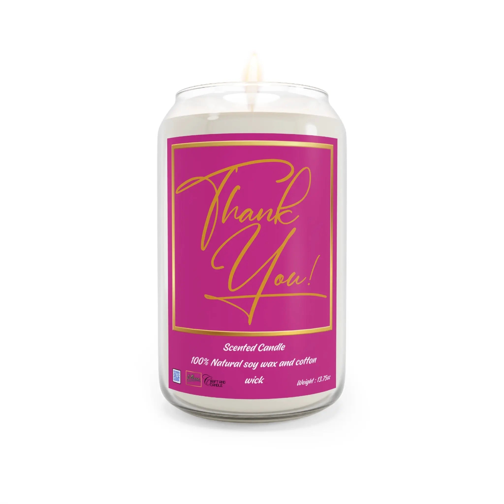 Aromatherapy Candle Thank you! Relaxa Candle Canada