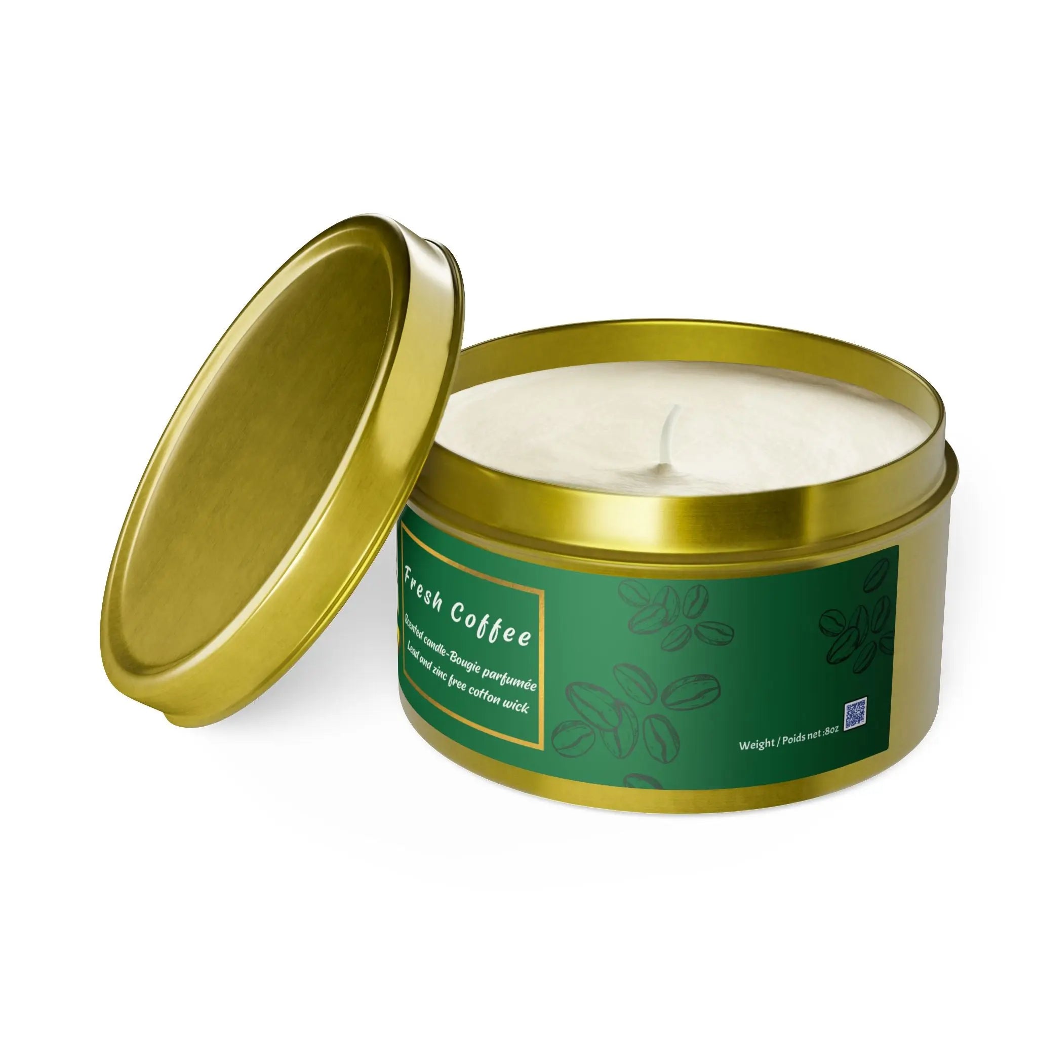 Coffee Tin Candles Printify