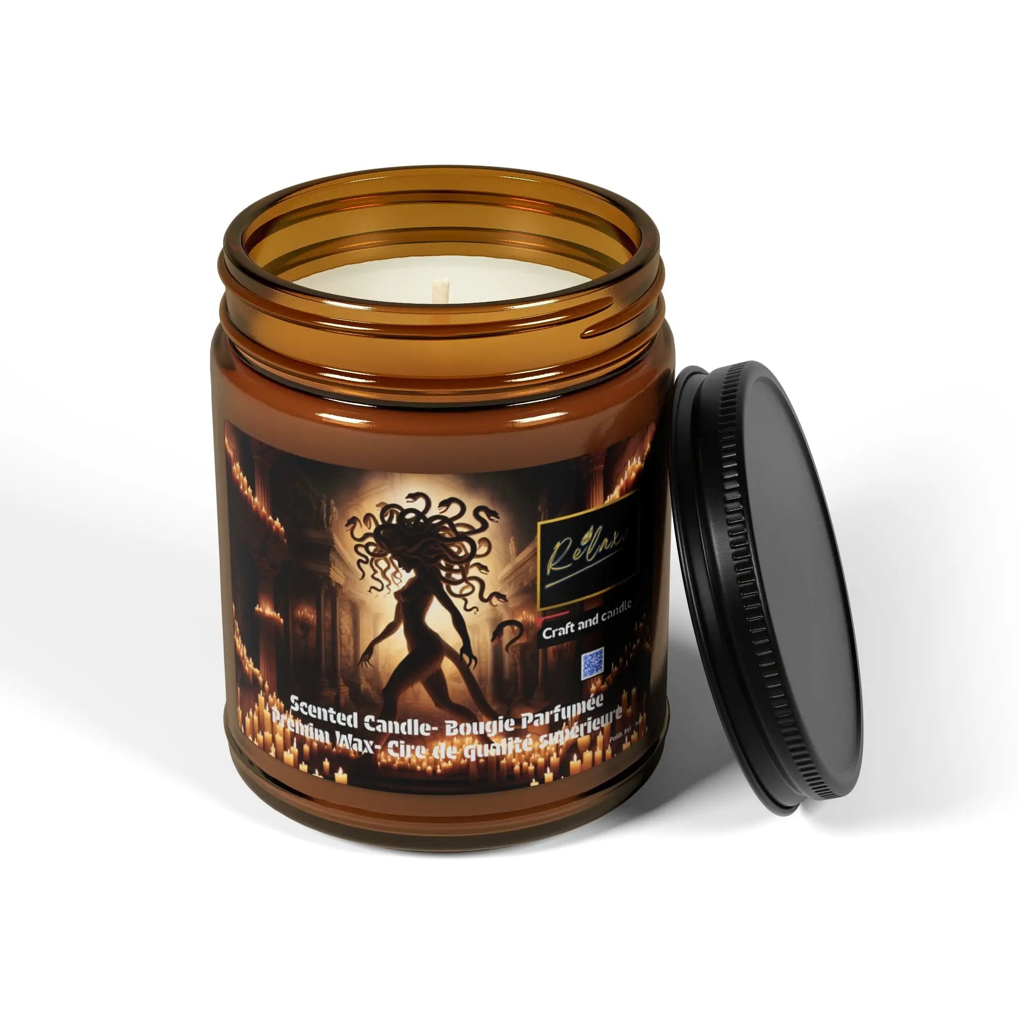 Relaxa Scented Soy Candle - Relaxing Ambiance for Self-Care Printify
