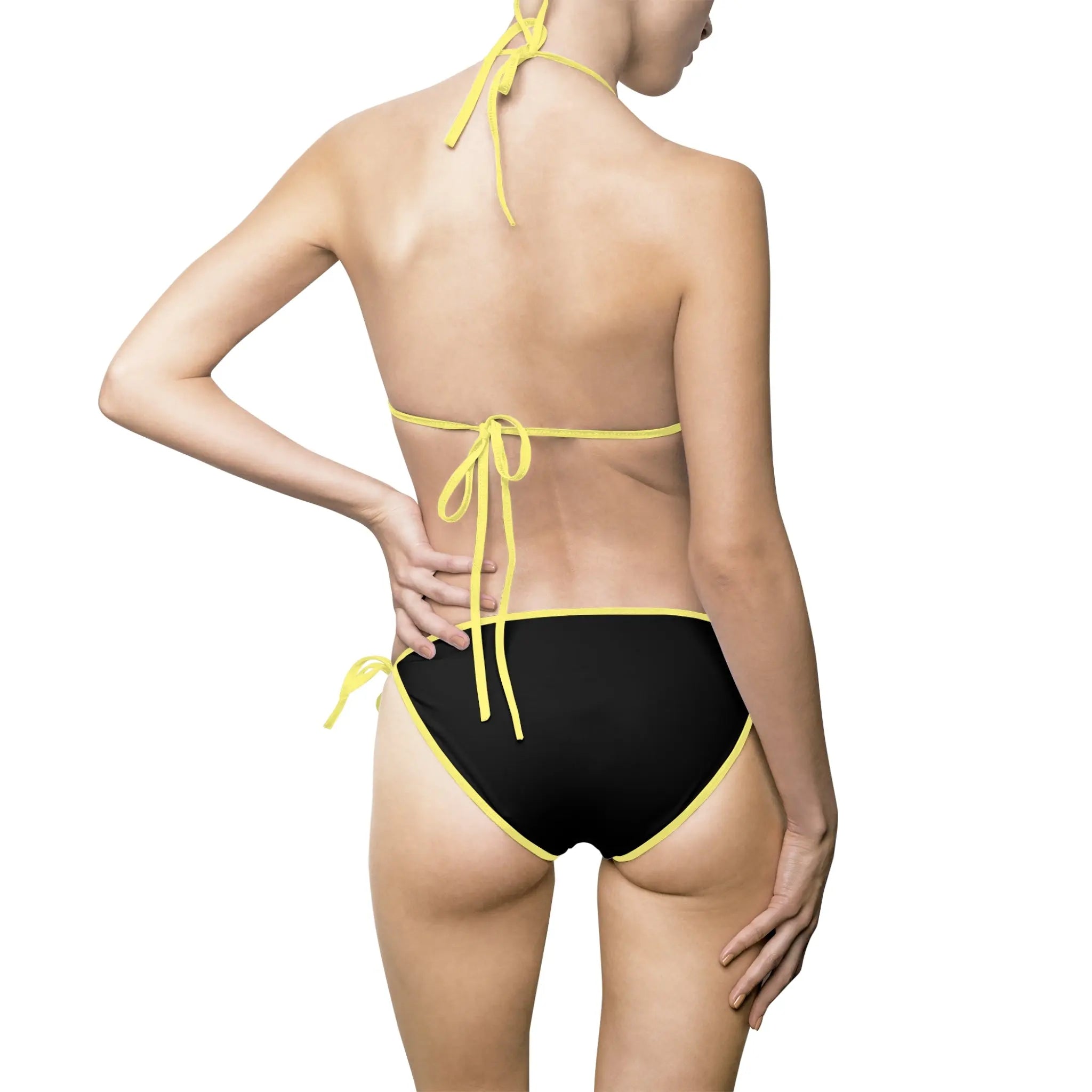 Relaxa Tropical Sunset Women's Bikini Swimsuit - Perfect for Beach Days & Pool Parties Printify