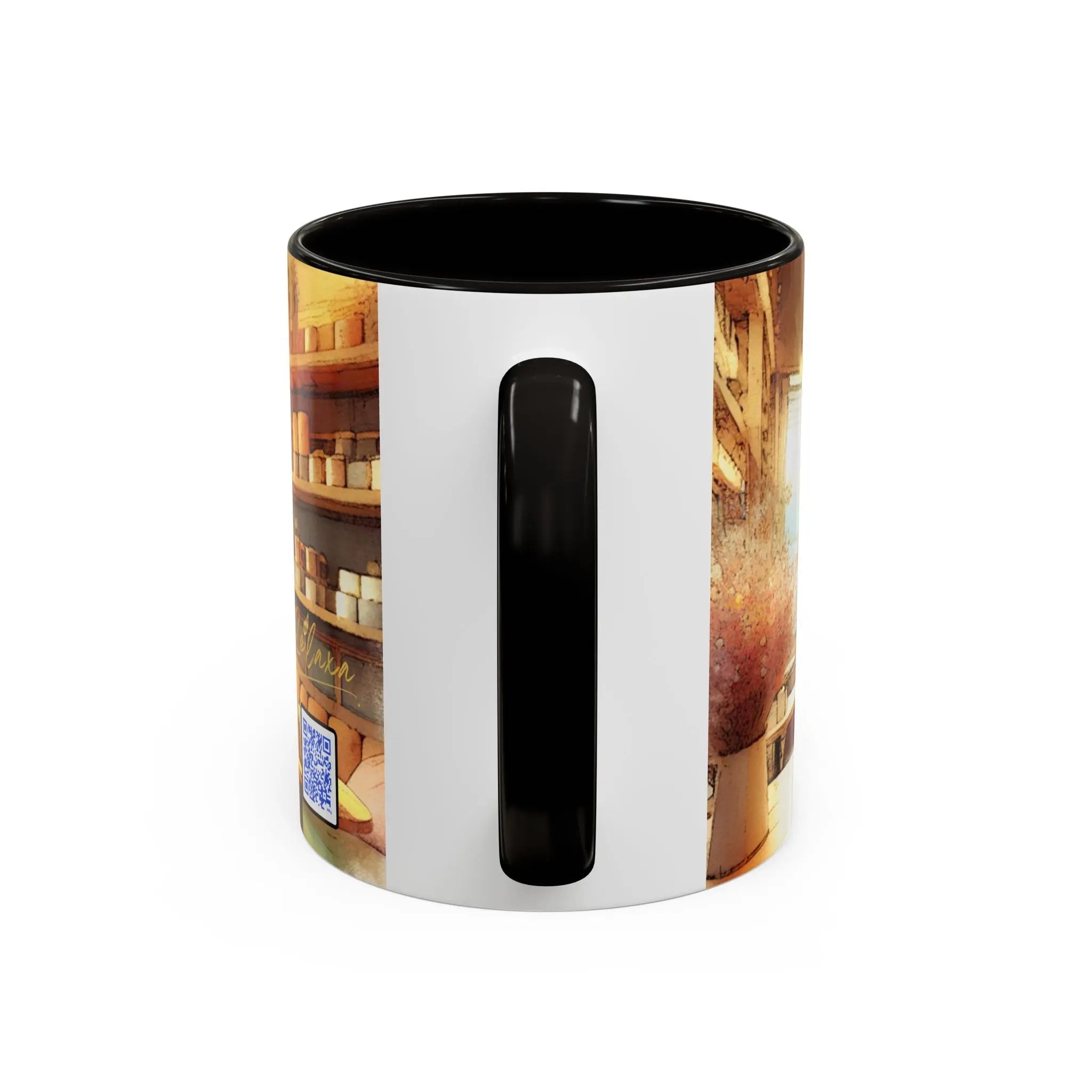 Colorful Café Mug - 11oz & 15oz - Perfect for Coffee Lovers & Gift Giving Printify