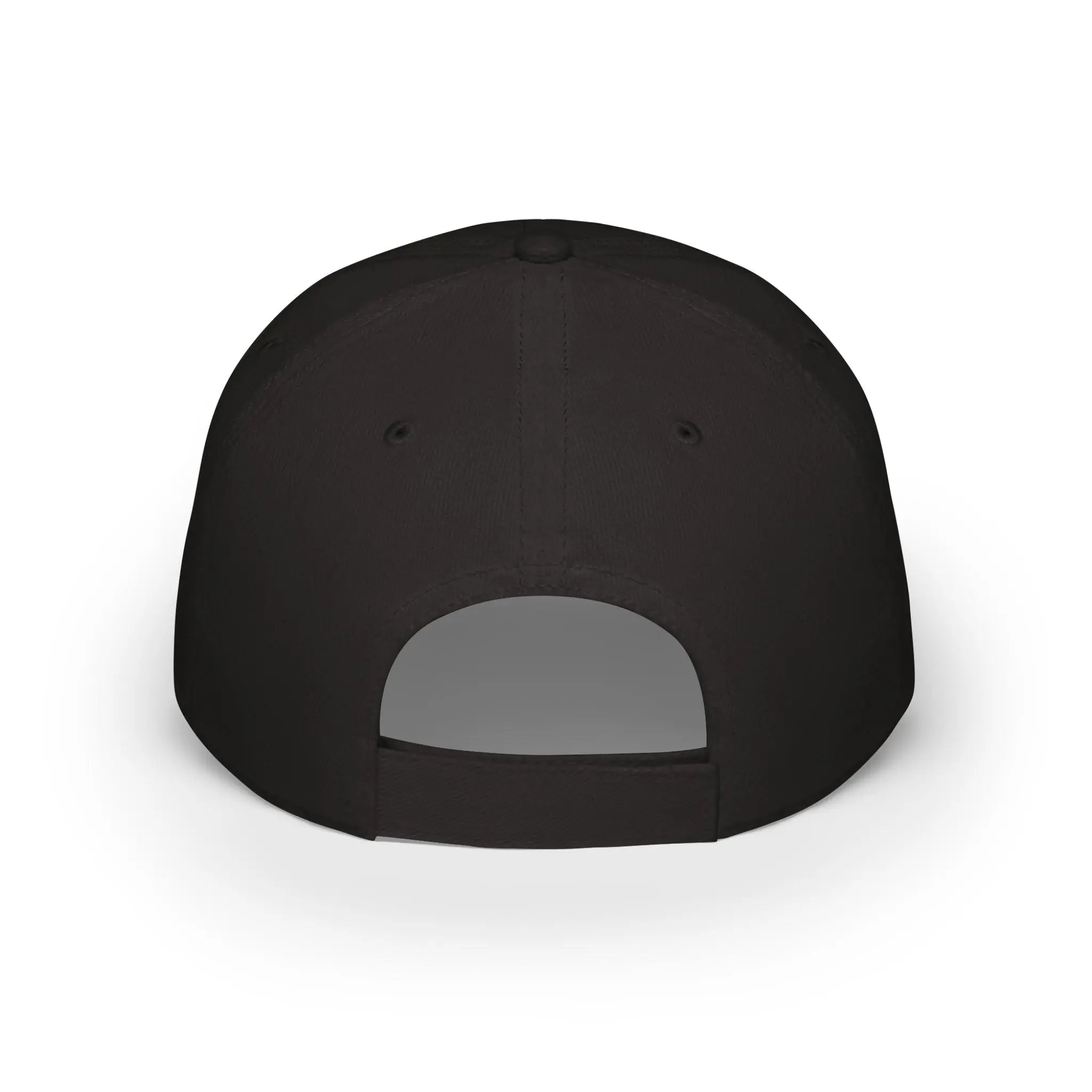 Relaxa Red Baseball Cap - Stylish Low Profile Cap for Casual Outings Printify