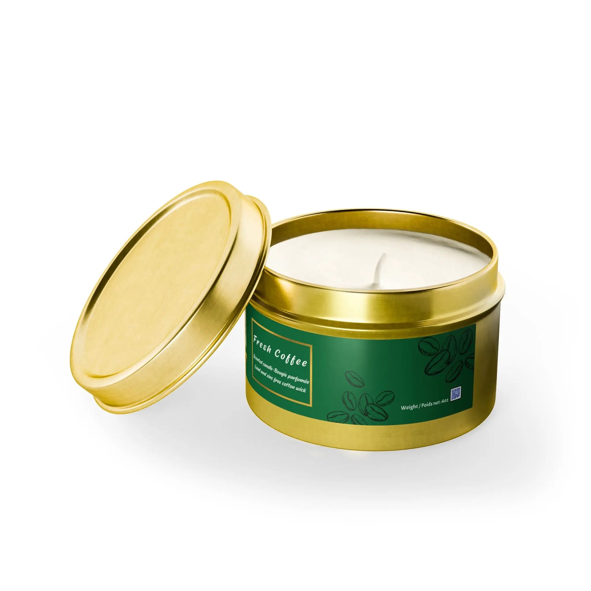 Coffee Tin Candles Printify