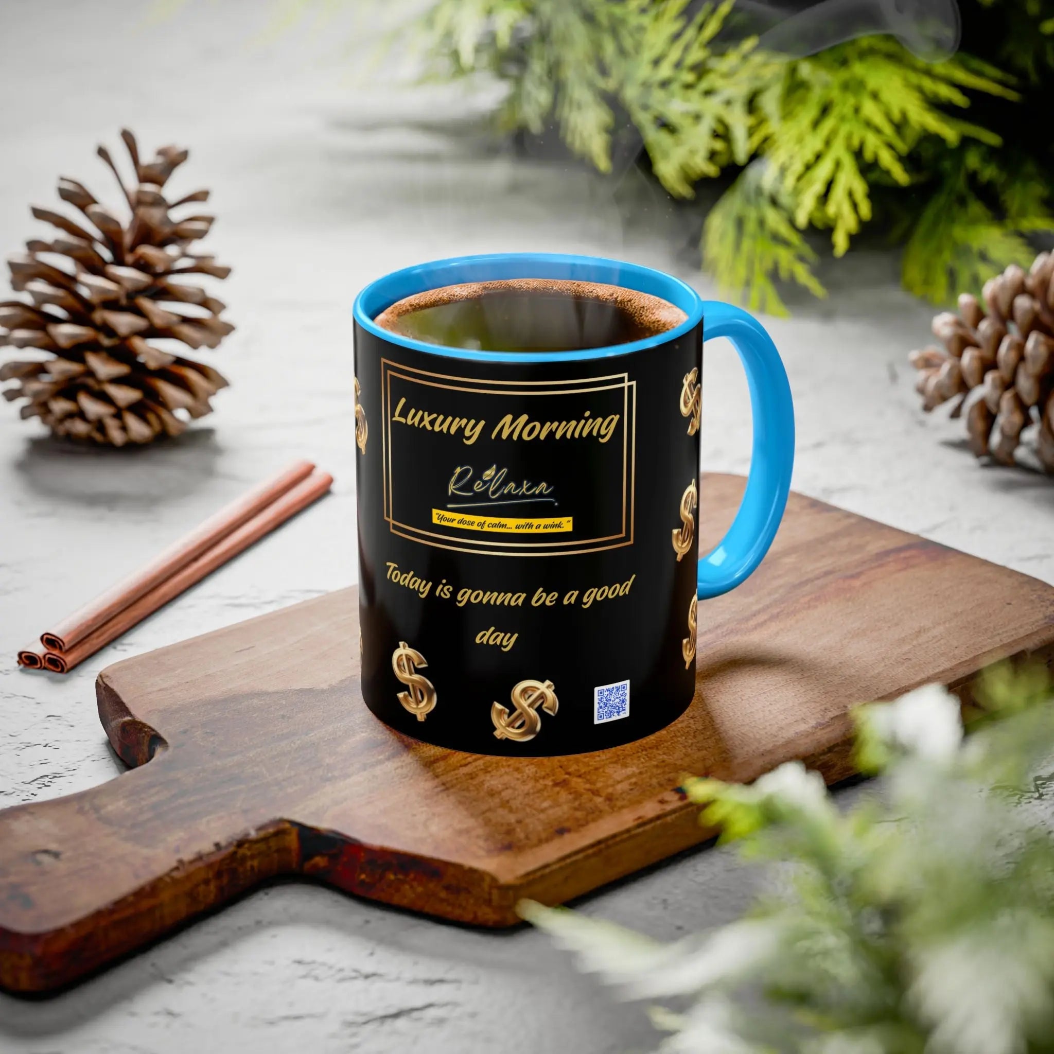 Money maker- 11oz & 15oz - Perfect for Coffee Lovers & Gift Giving Printify