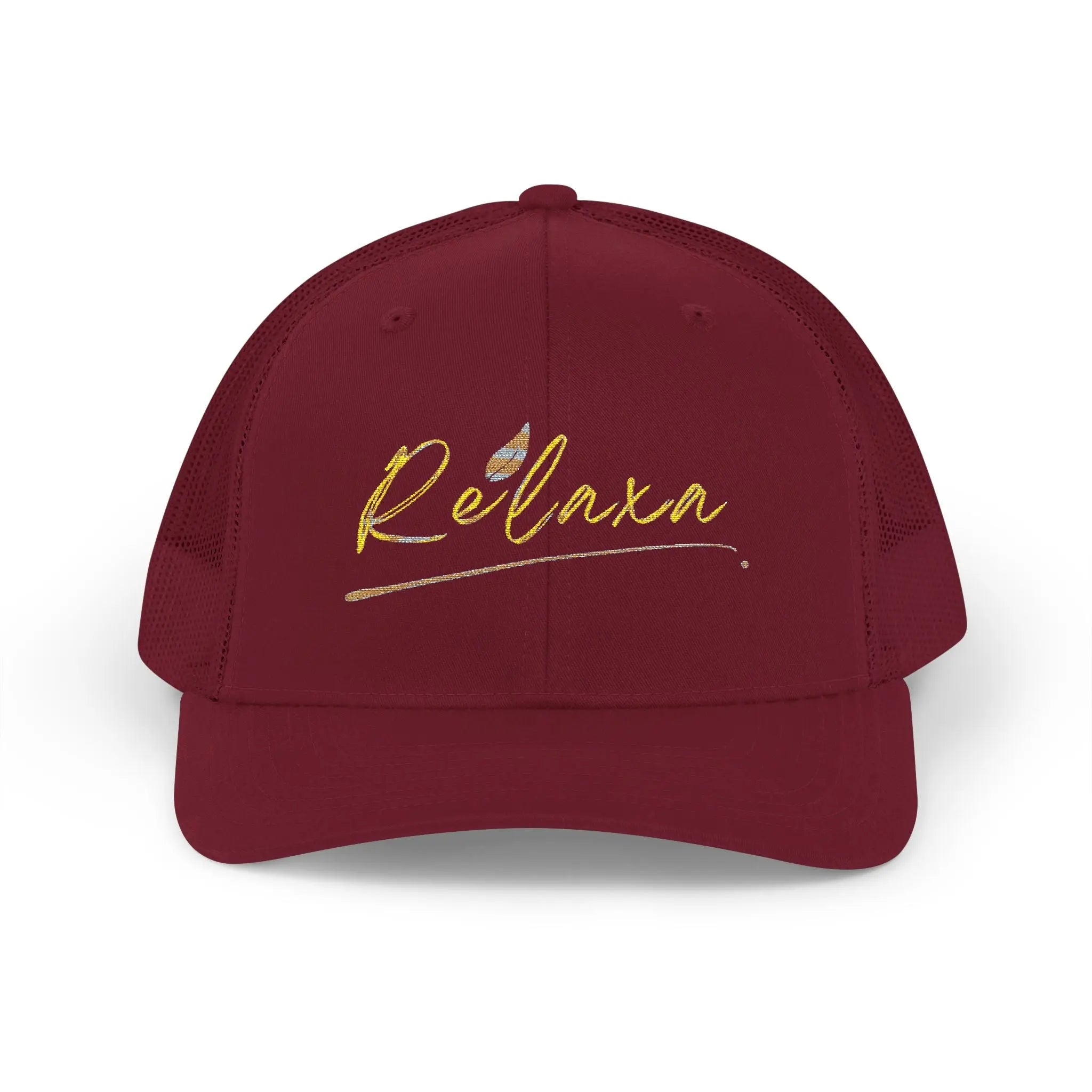 Relaxing Snapback Trucker Cap - Stylish Embroidered Hat Printify