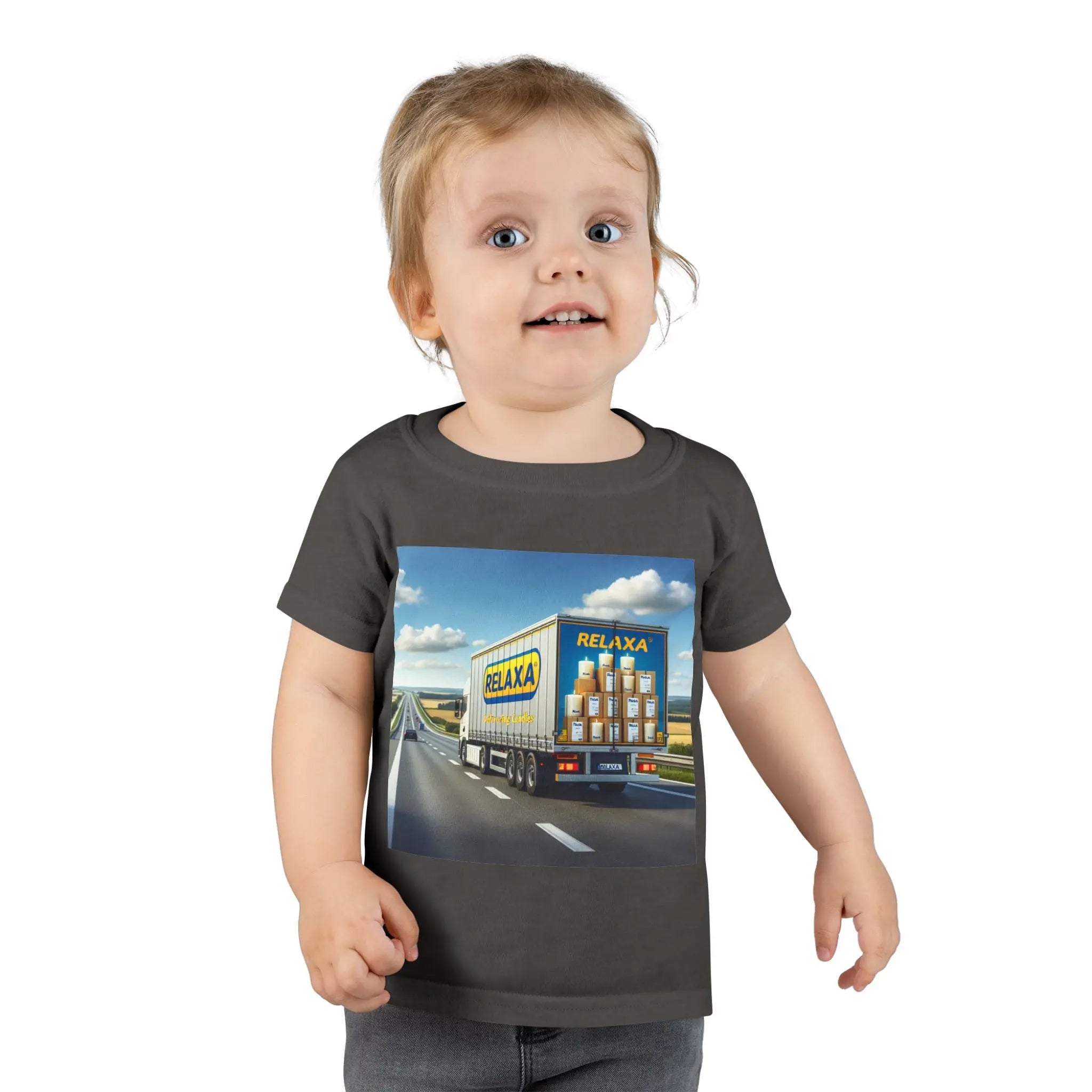 Relaxing Truck Toddler T-Shirt - Perfect for Little Adventurers Printify