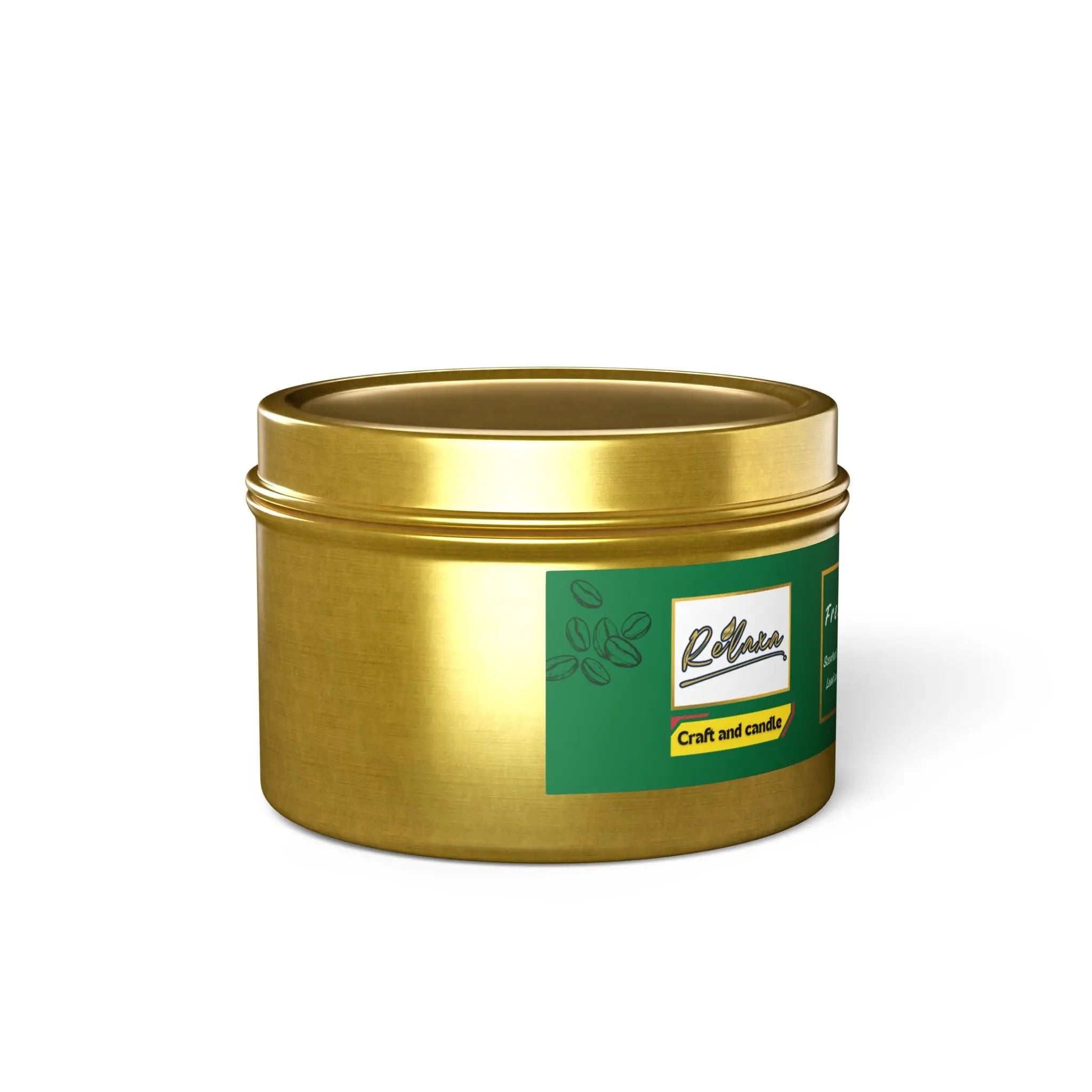Coffee Tin Candles Printify