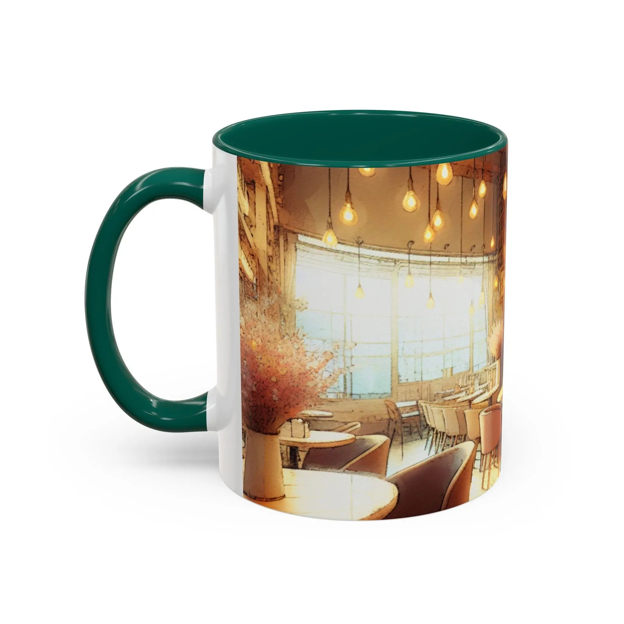 Colorful Café Mug - 11oz & 15oz - Perfect for Coffee Lovers & Gift Giving Printify