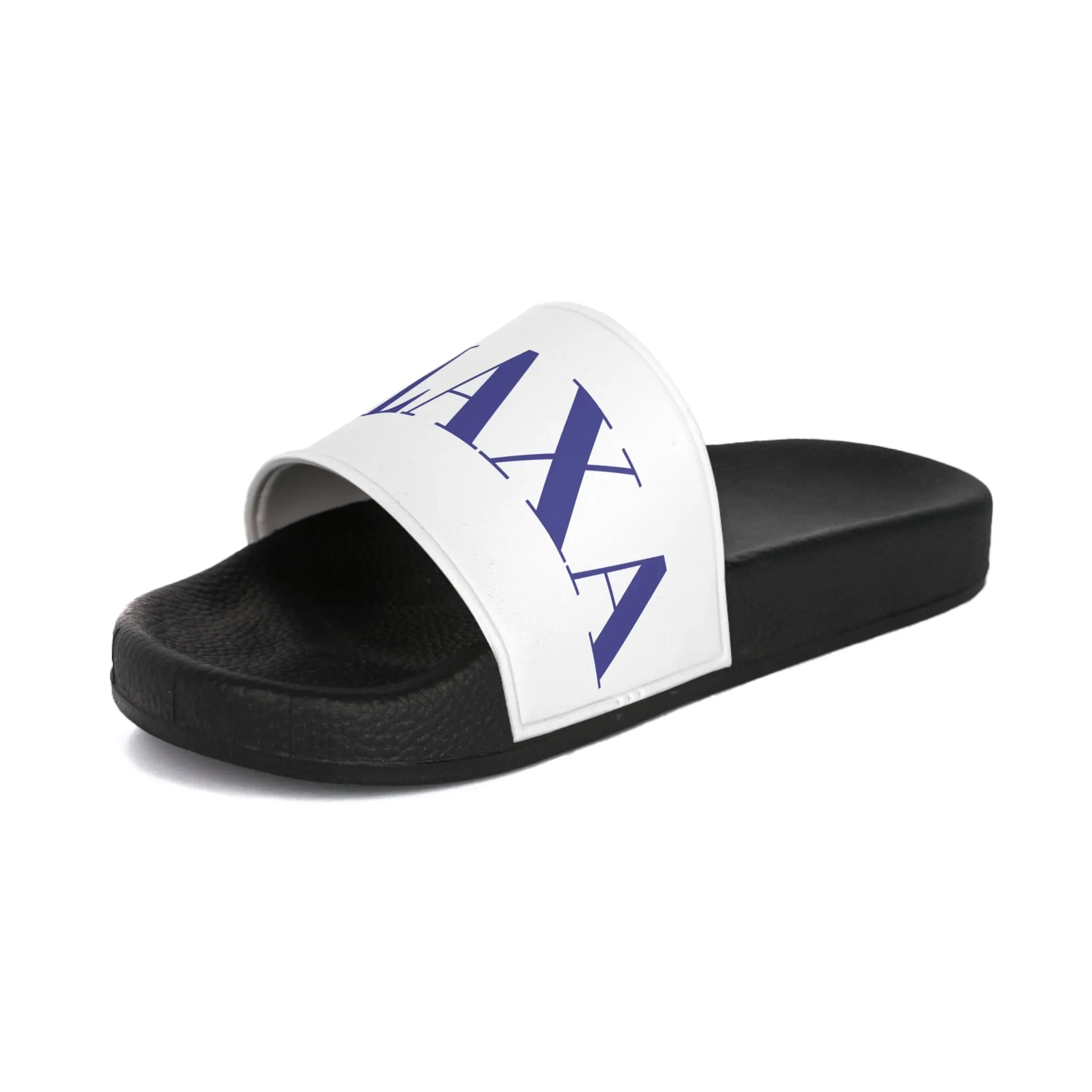 Men's Slide Sandals - Bold 'RELAX BOSS' Design for Summer Comfort Printify