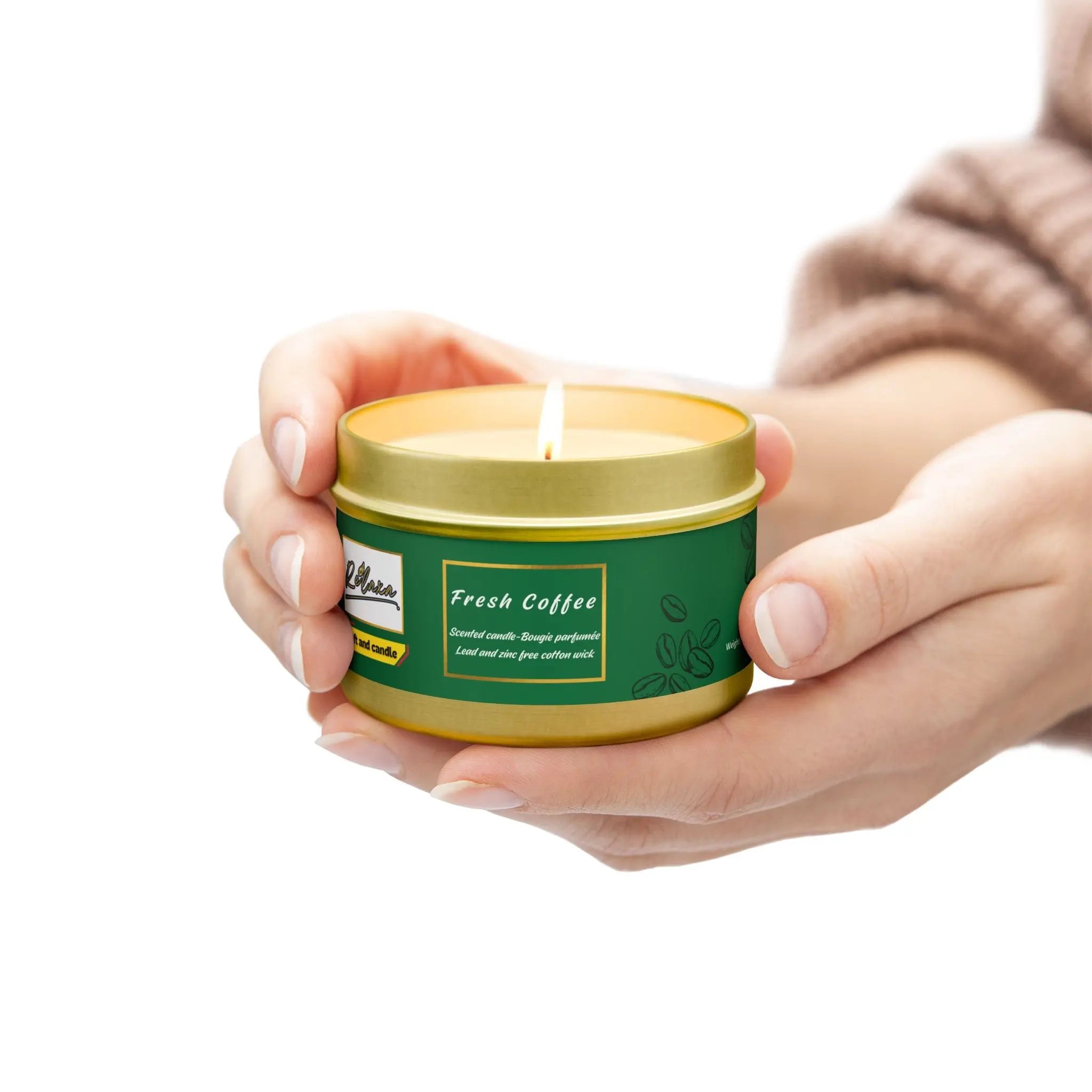 Coffee Tin Candles Printify