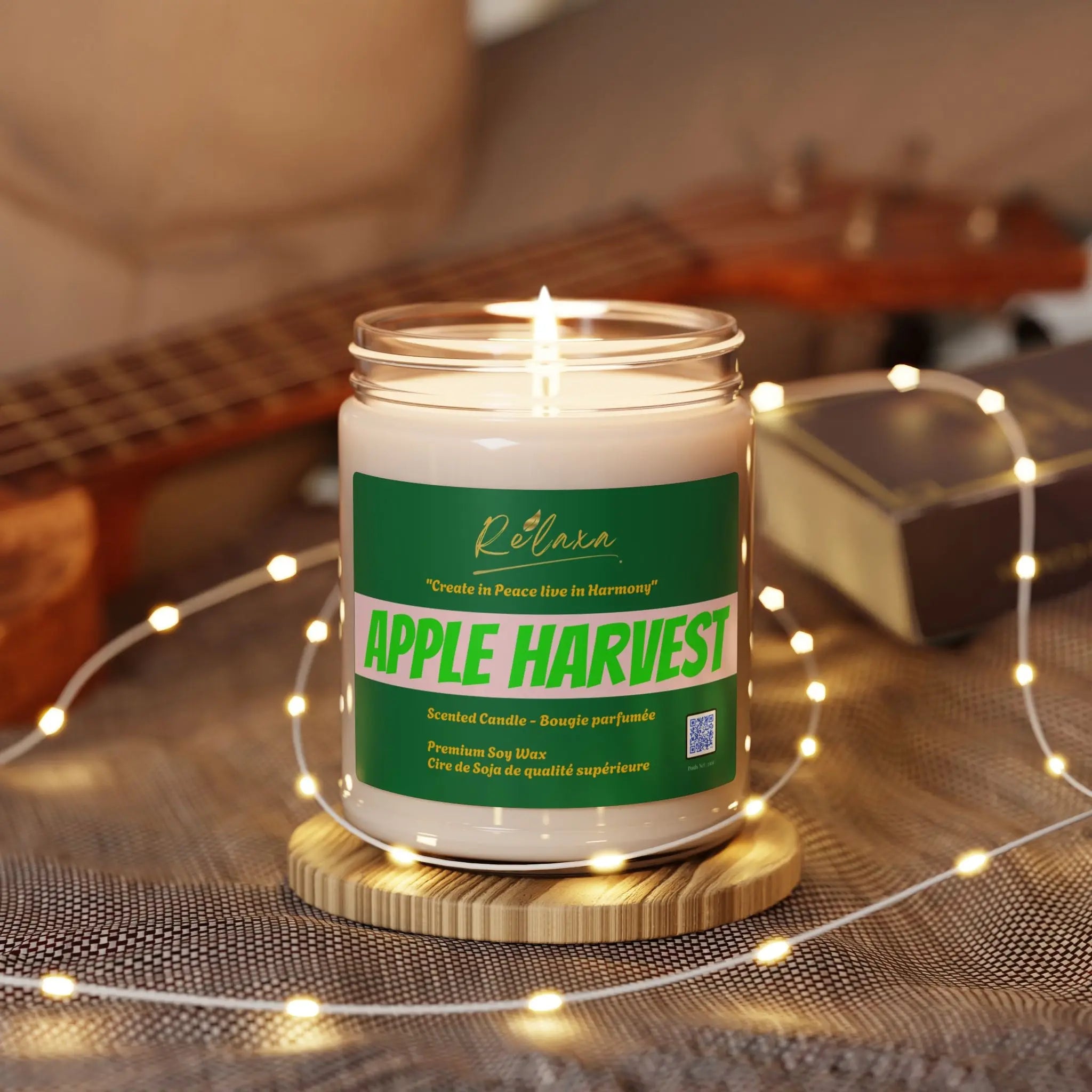 Apple harvest Scented Candle By Relaxa Printify