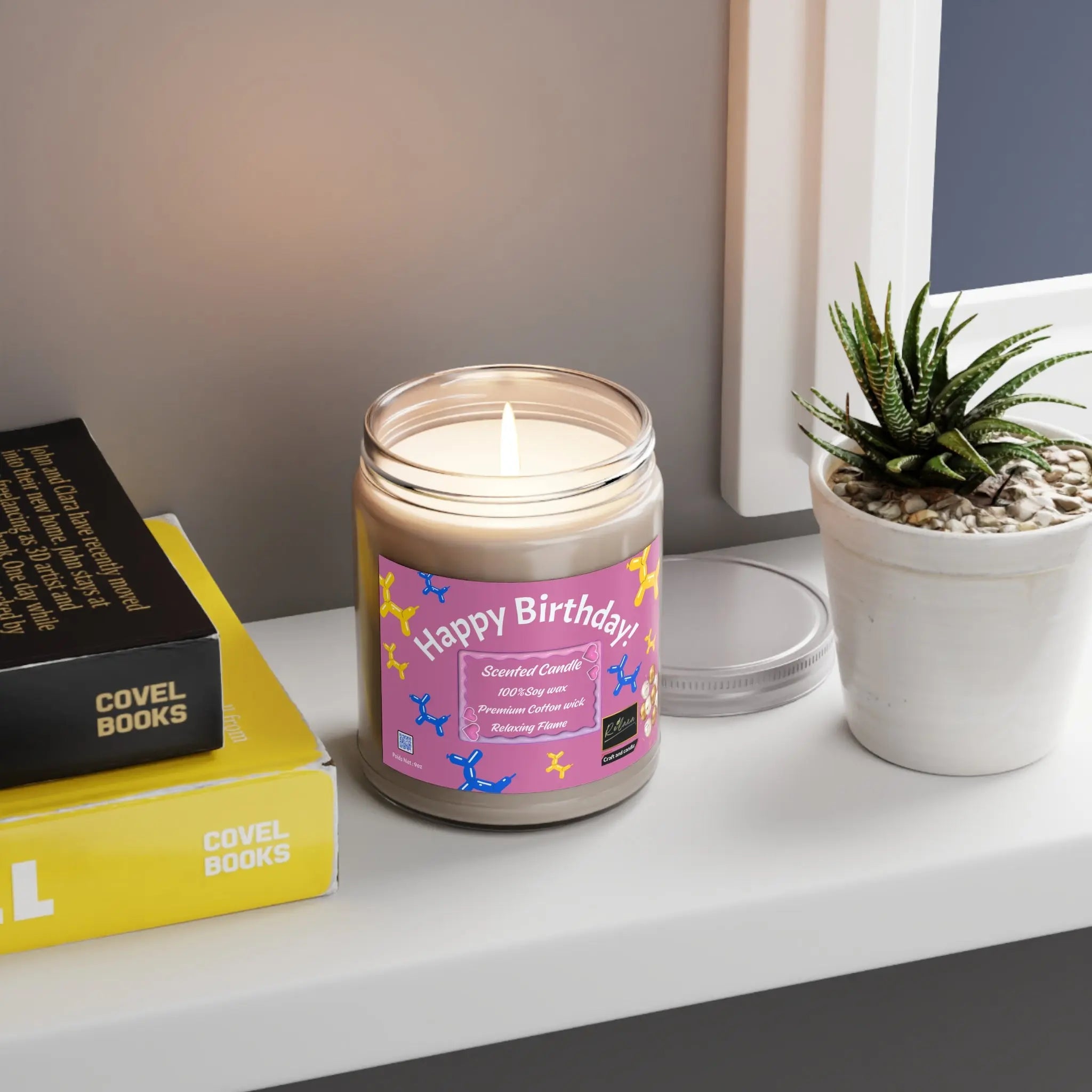 Happy Birthday Scented Candle Relaxa Candle Canada