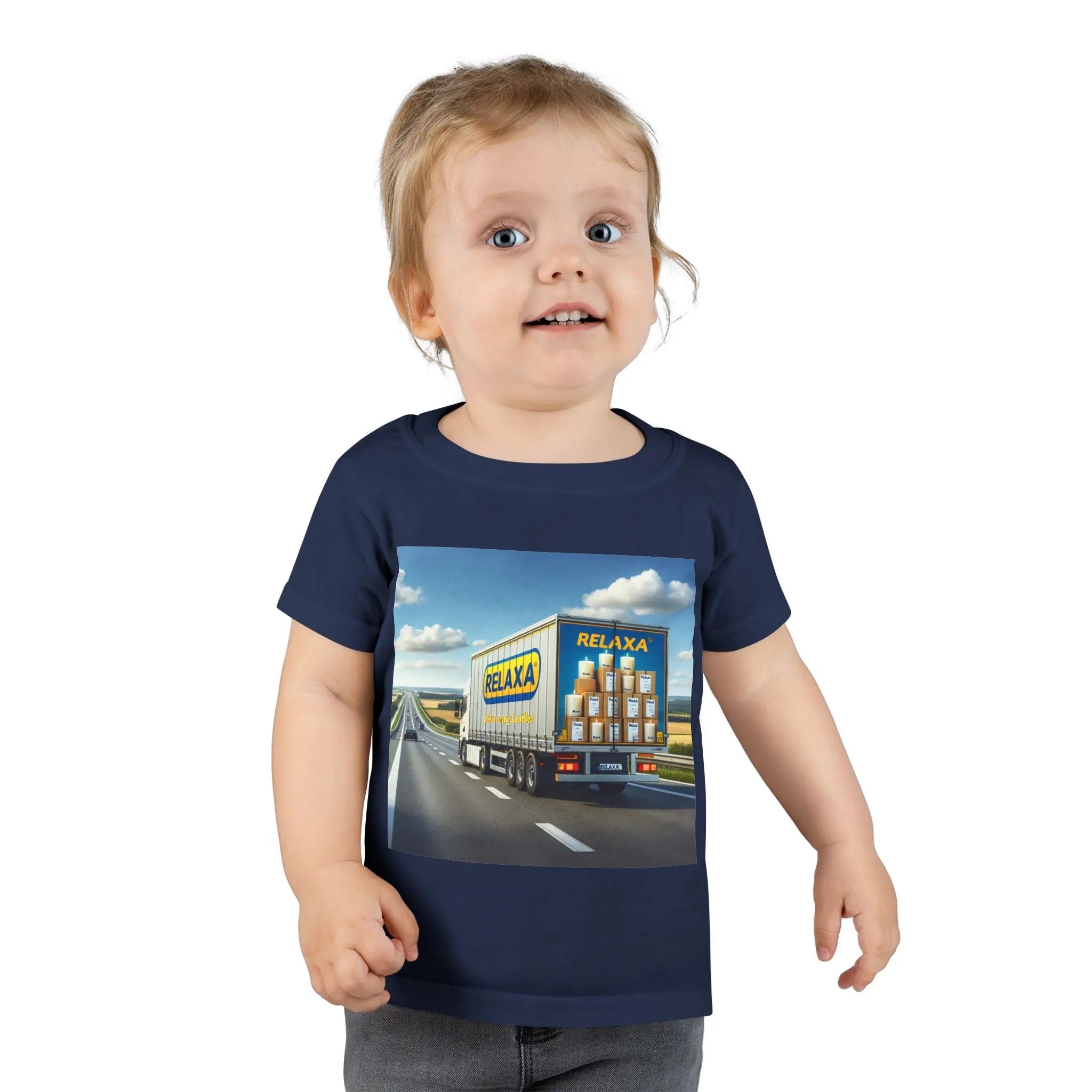 Relaxing Truck Toddler T-Shirt - Perfect for Little Adventurers Printify