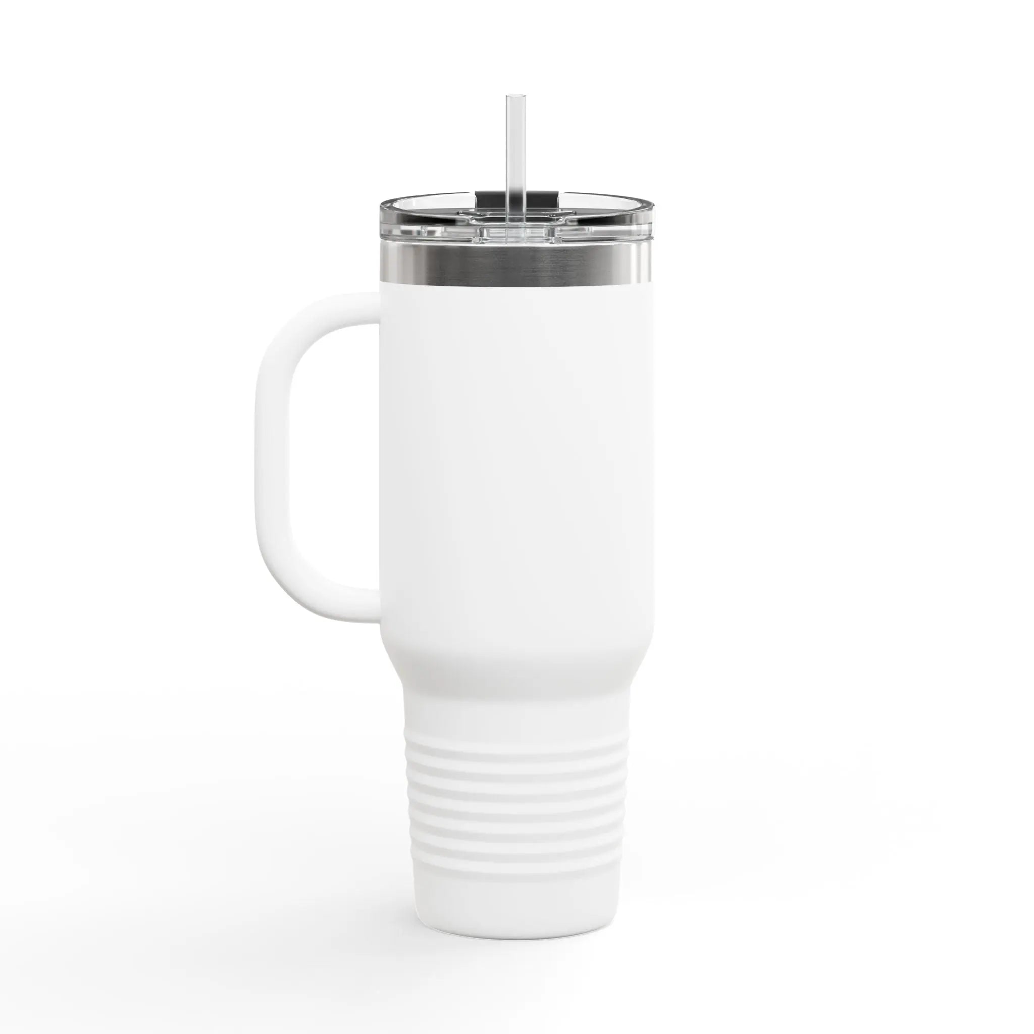 Insulated Travel Mug - We Deliver Everywhere Design, 40oz Printify