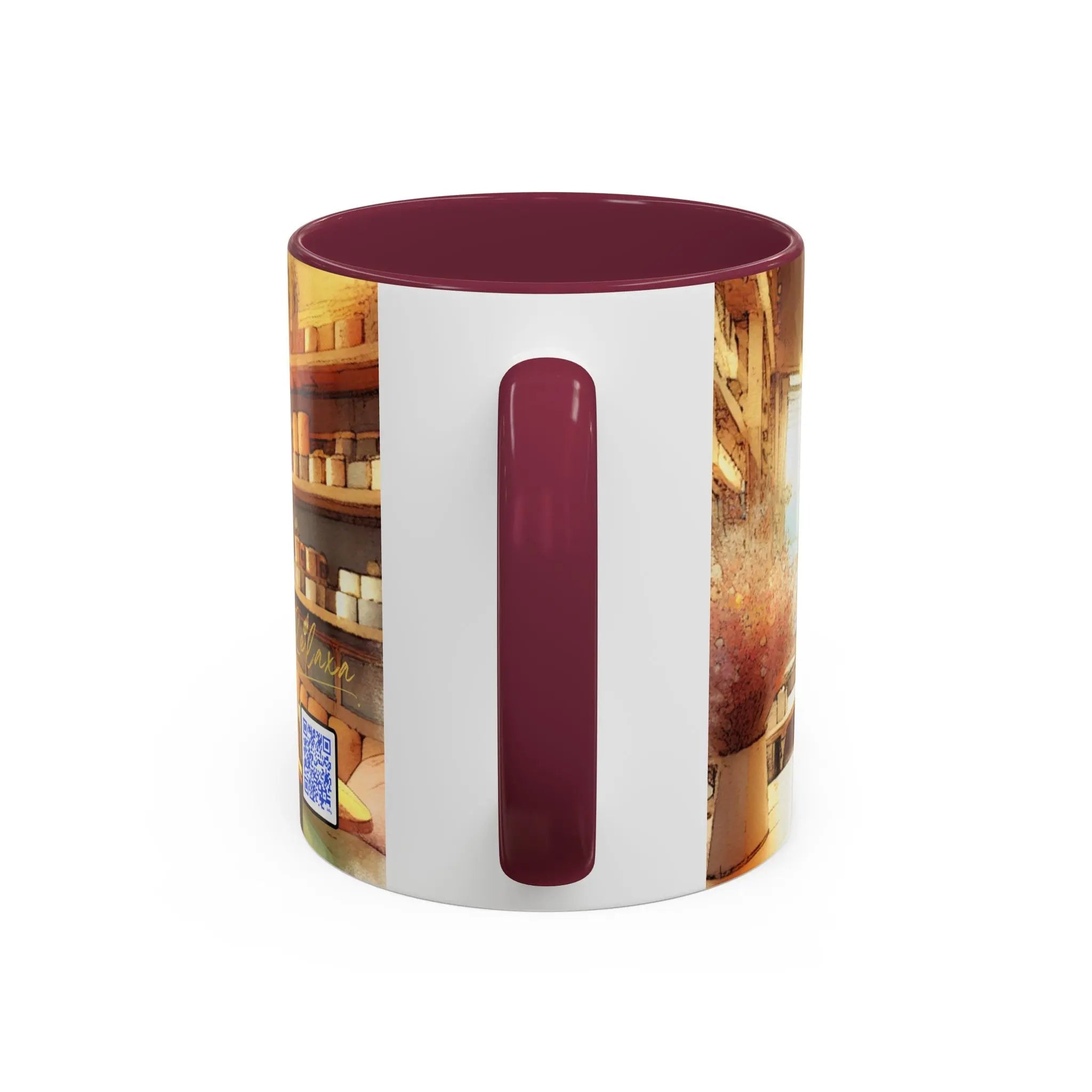 Colorful Café Mug - 11oz & 15oz - Perfect for Coffee Lovers & Gift Giving Printify