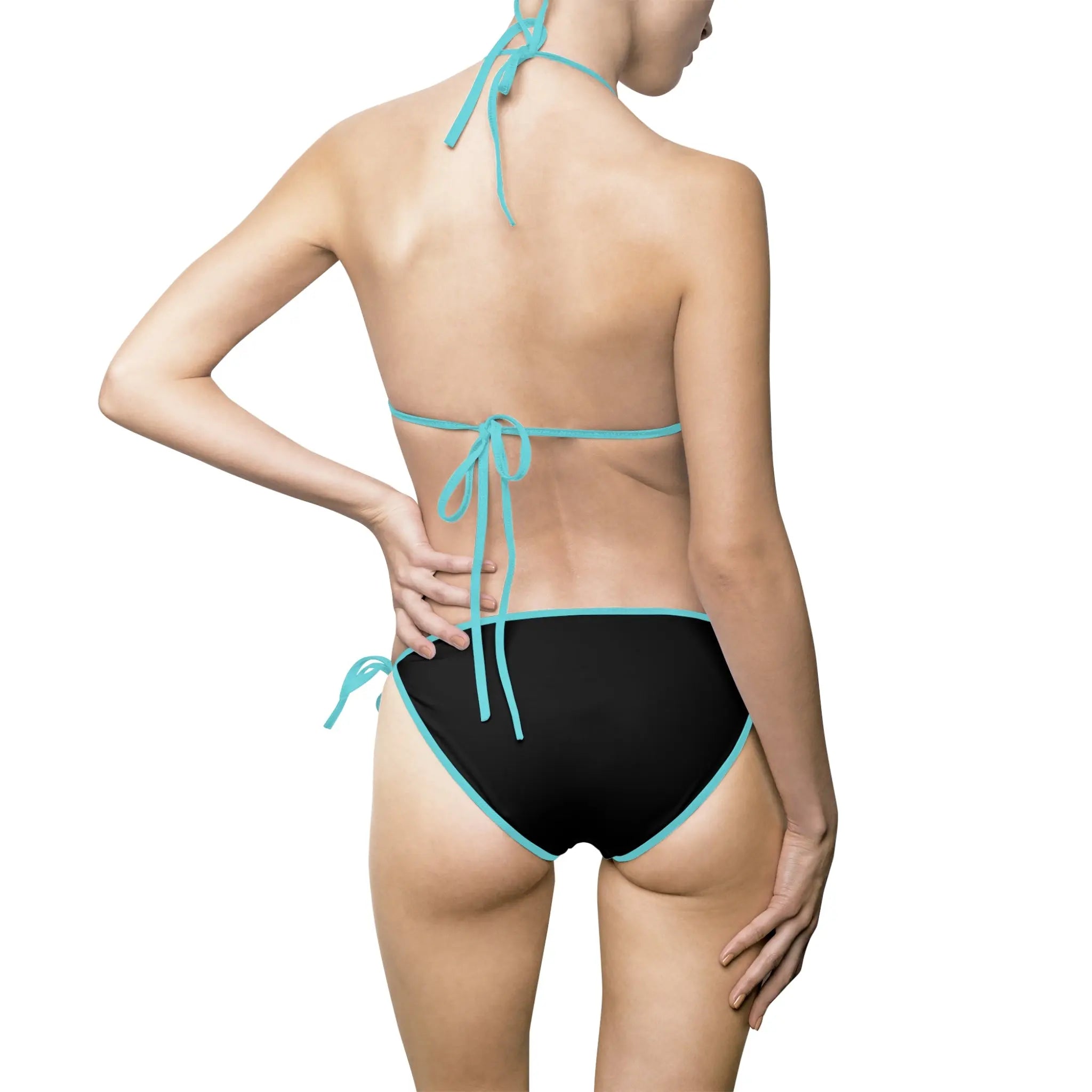 Relaxa Tropical Sunset Women's Bikini Swimsuit - Perfect for Beach Days & Pool Parties Printify