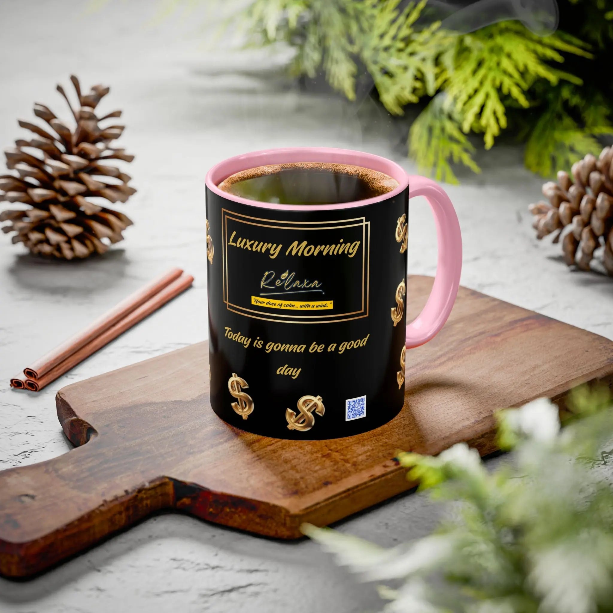 Money maker- 11oz & 15oz - Perfect for Coffee Lovers & Gift Giving Printify