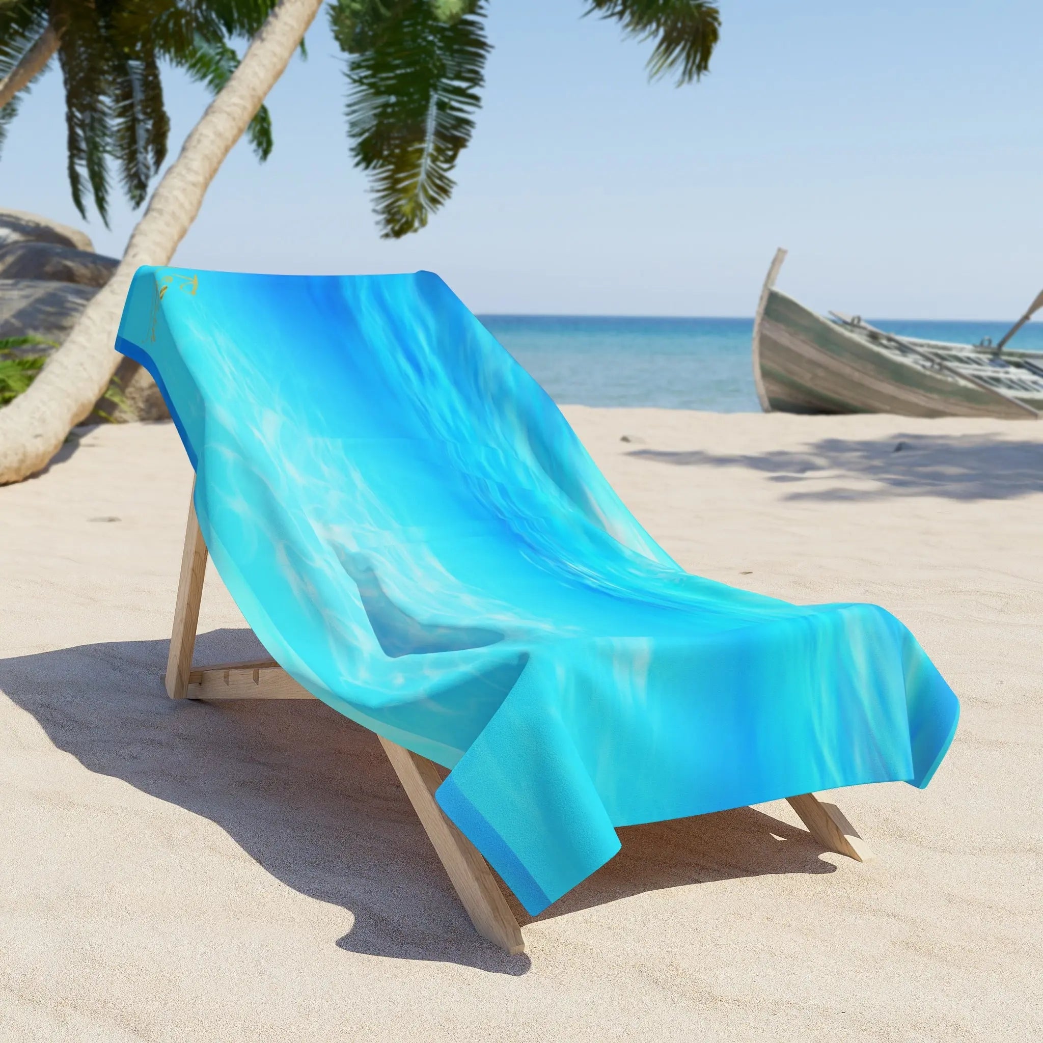 Tropical Ocean Beach Towel - Perfect for Summer Vibes Printify