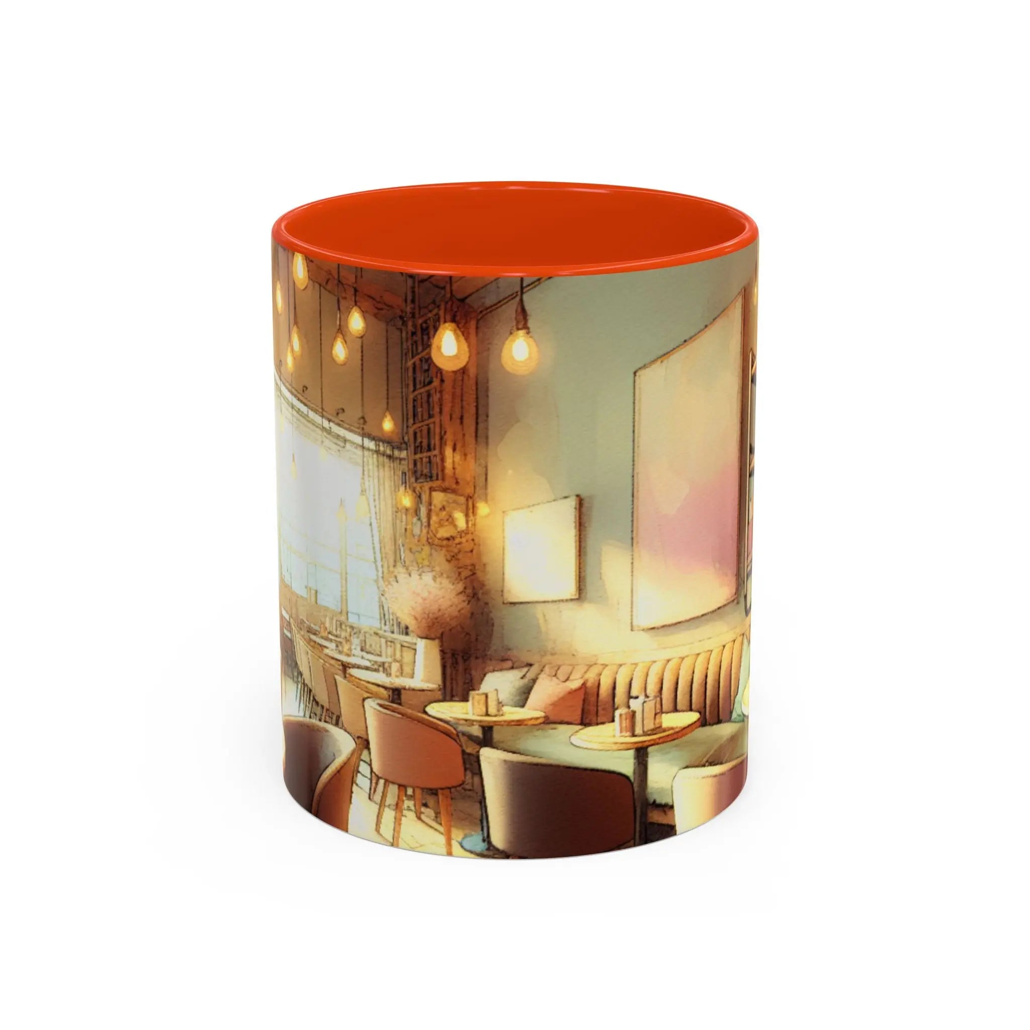Colorful Café Mug - 11oz & 15oz - Perfect for Coffee Lovers & Gift Giving Printify