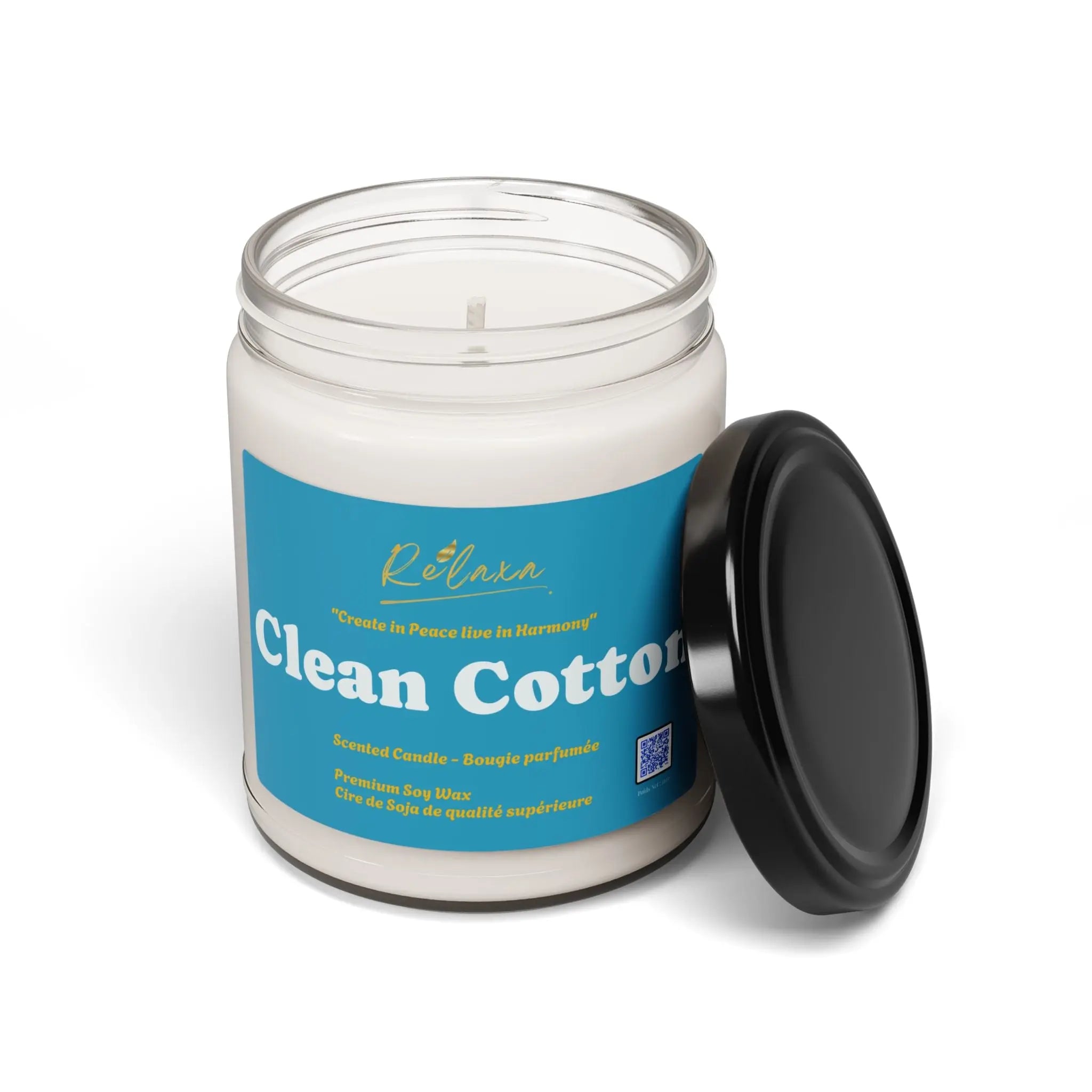 Clean Cotton Scented Candle Printify