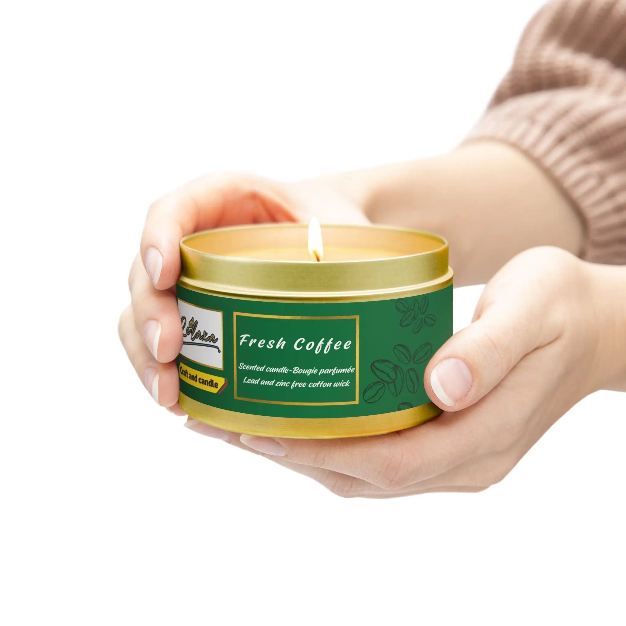 Coffee Tin Candles Printify
