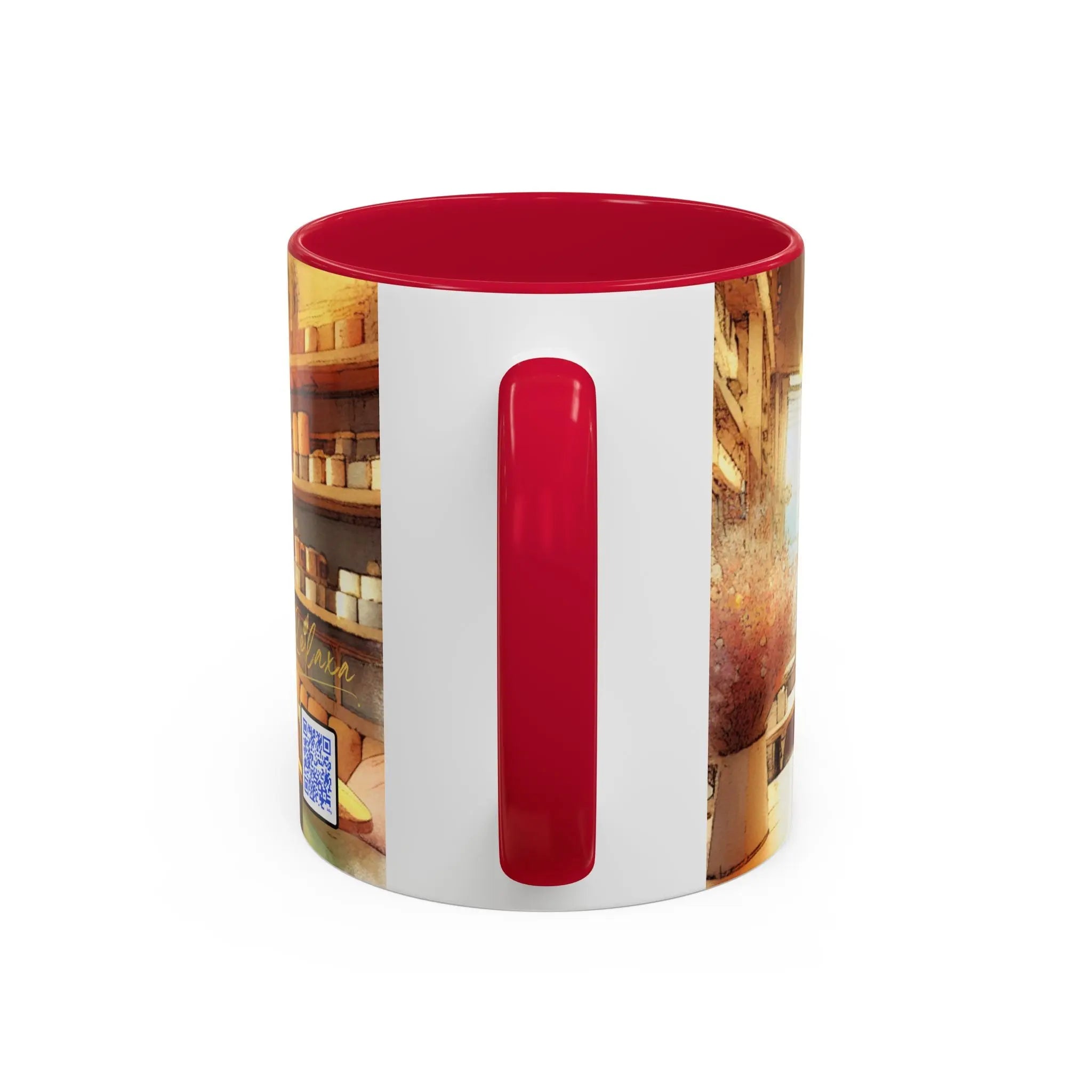 Colorful Café Mug - 11oz & 15oz - Perfect for Coffee Lovers & Gift Giving Printify