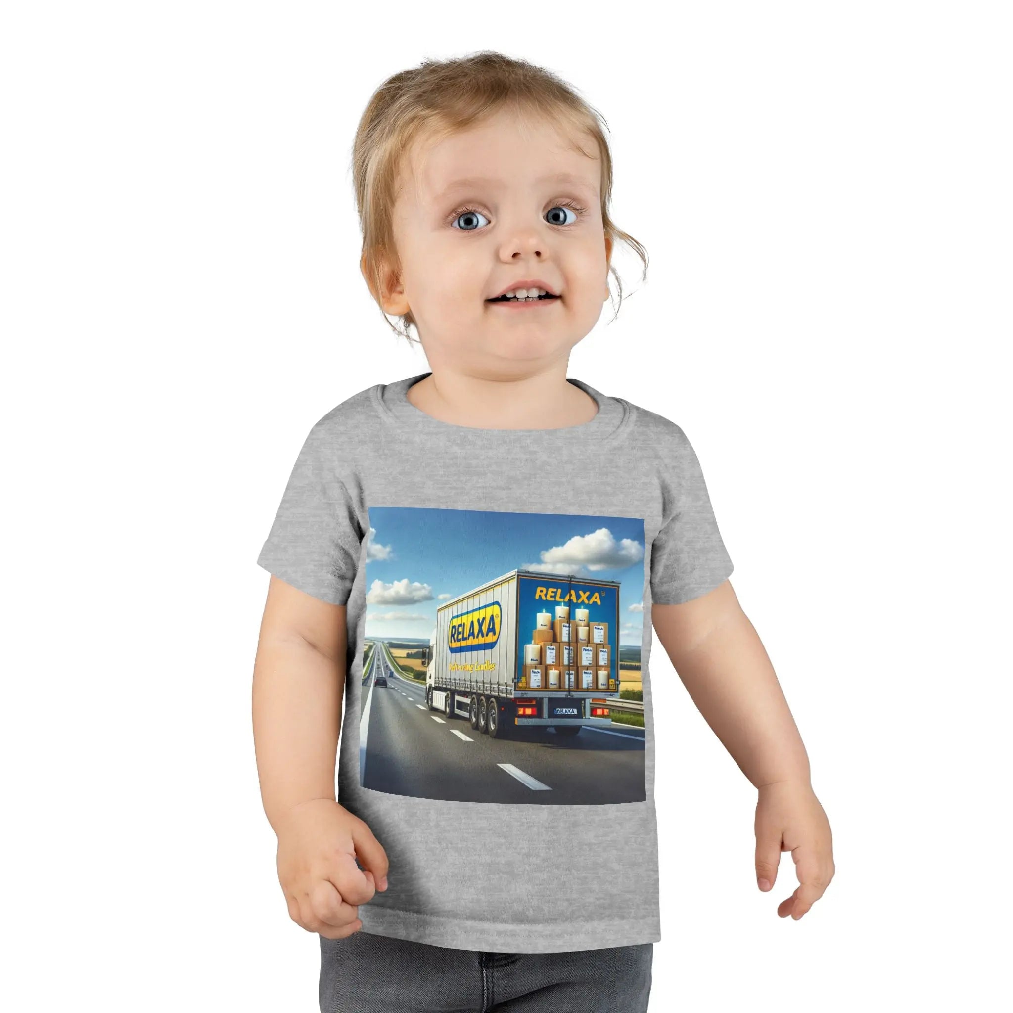 Relaxing Truck Toddler T-Shirt - Perfect for Little Adventurers Printify