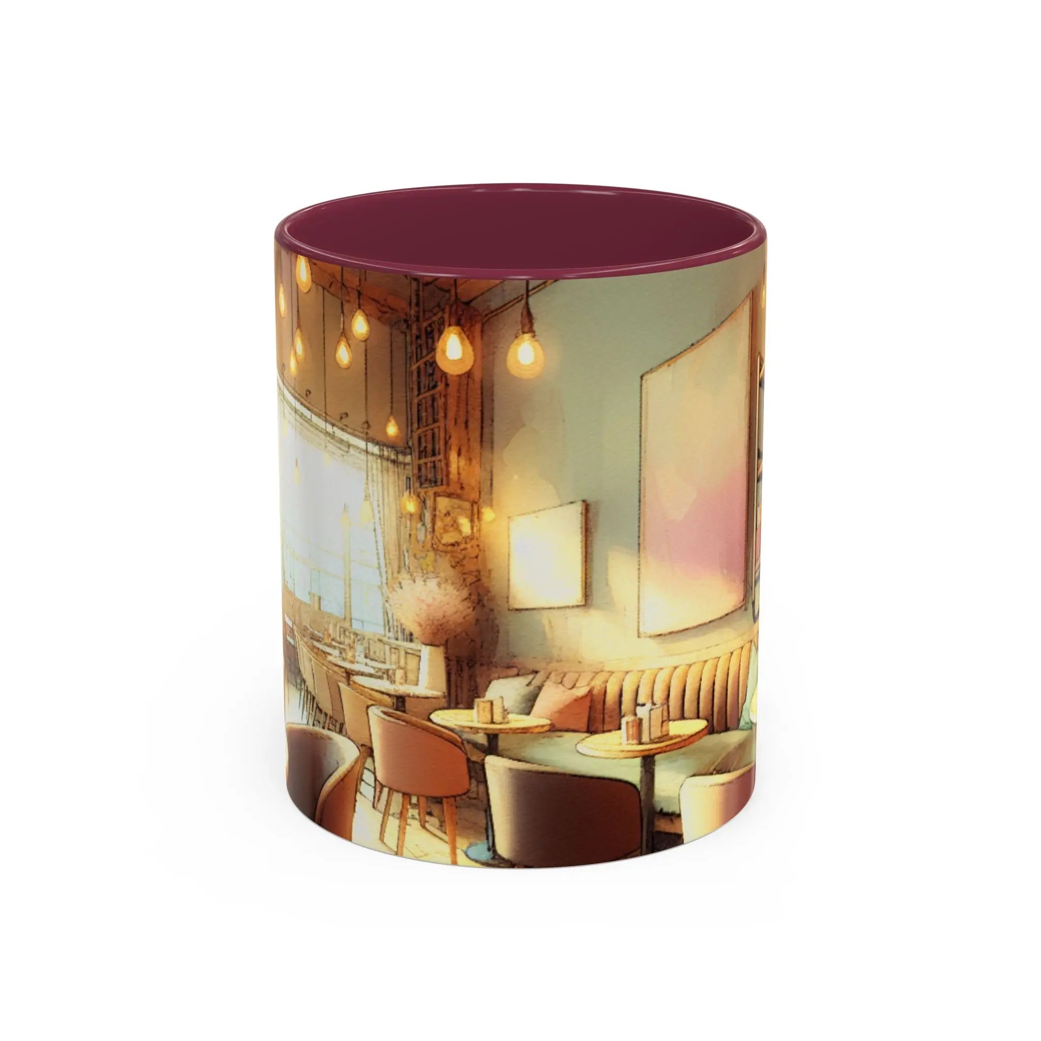 Colorful Café Mug - 11oz & 15oz - Perfect for Coffee Lovers & Gift Giving Printify