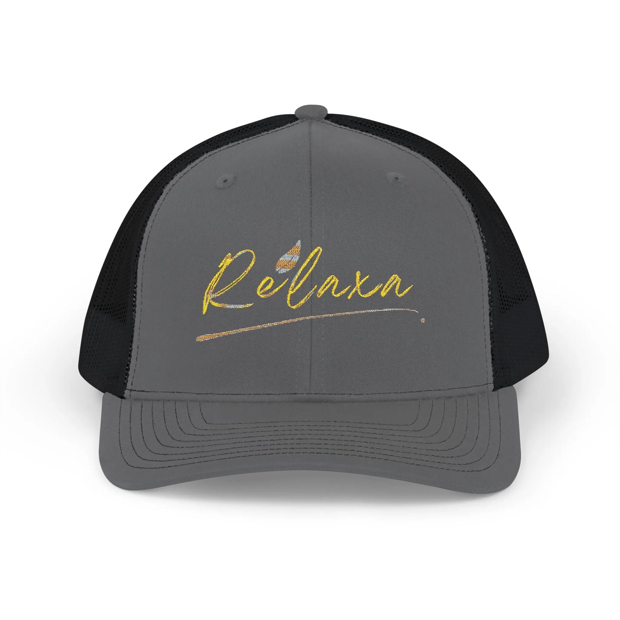 Relaxing Snapback Trucker Cap - Stylish Embroidered Hat Printify