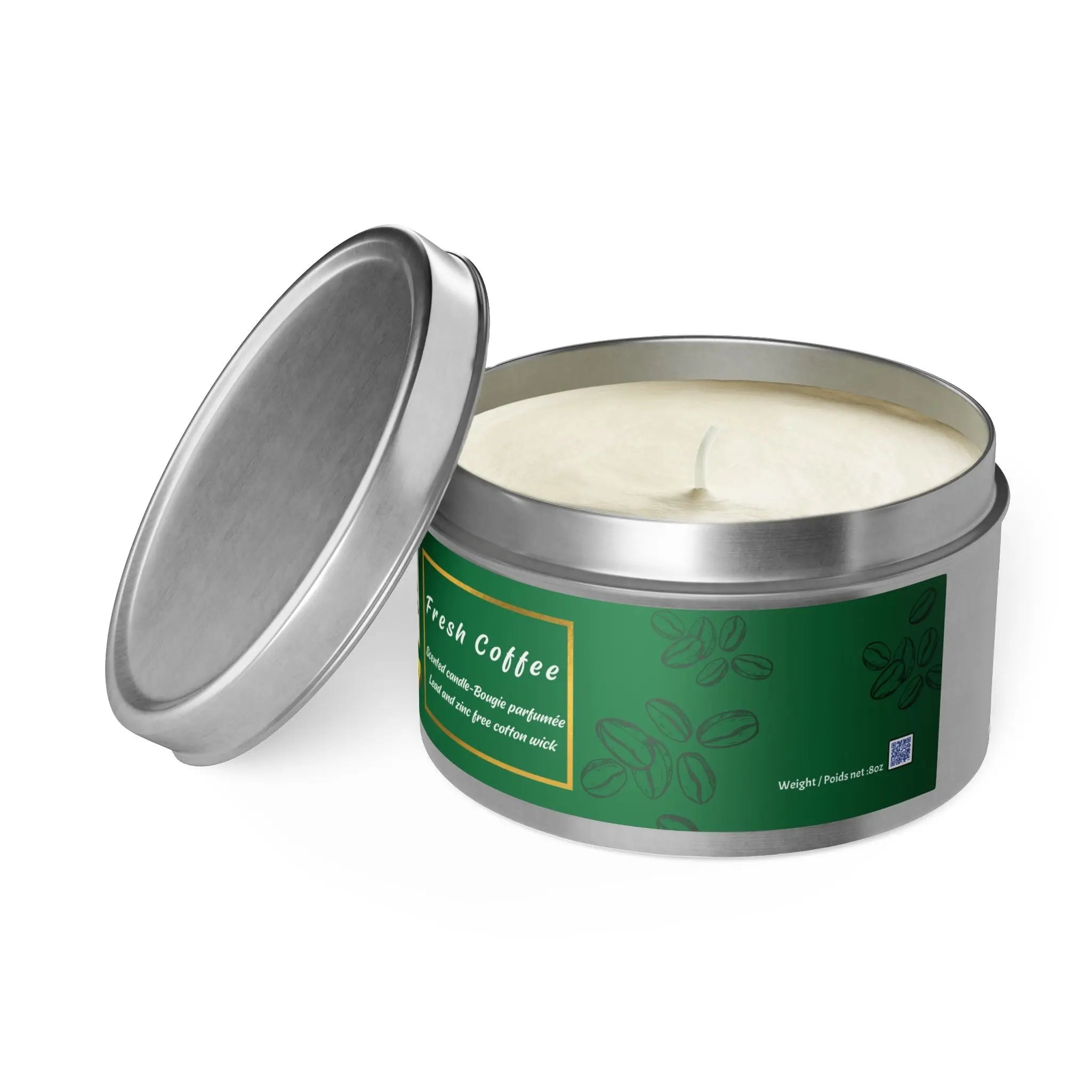 Coffee Tin Candles Relaxa Candle Canada