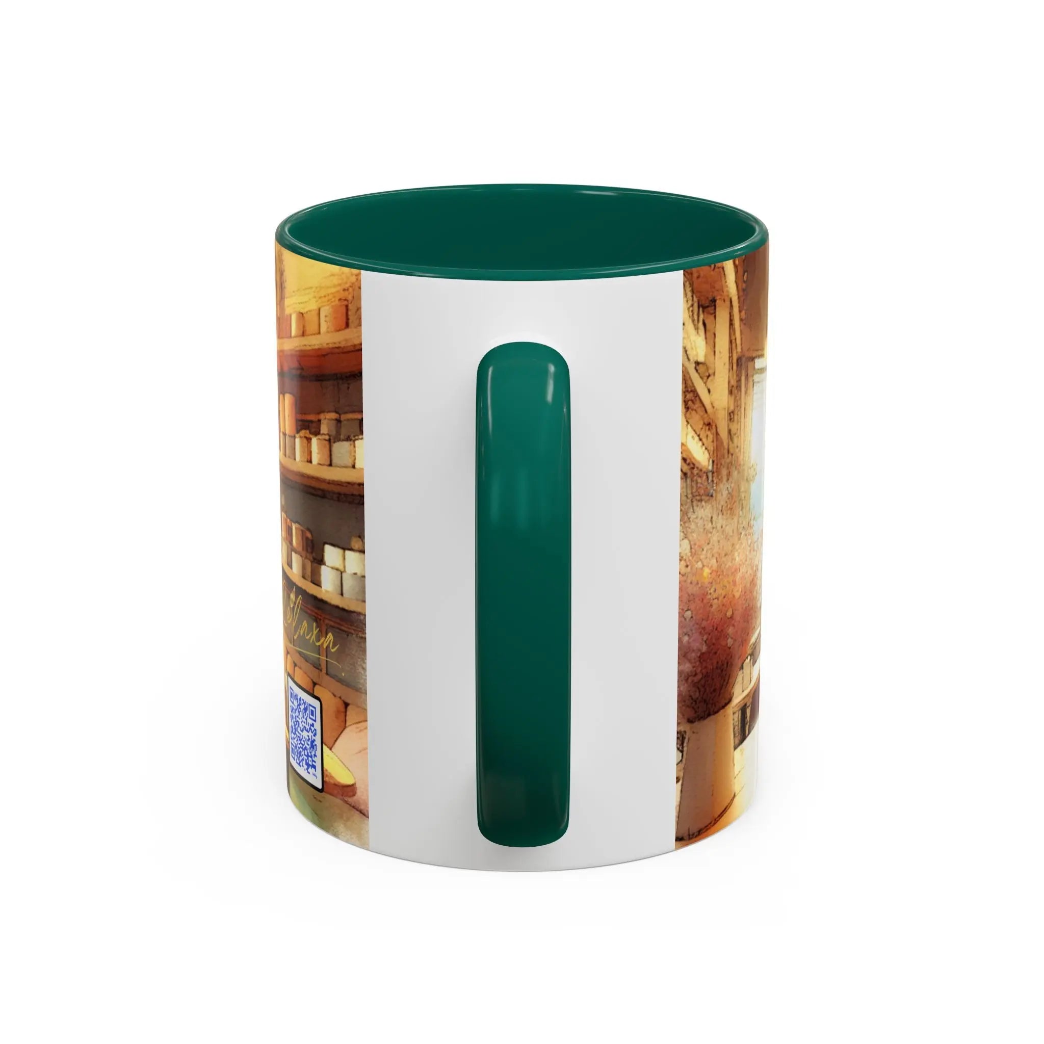 Colorful Café Mug - 11oz & 15oz - Perfect for Coffee Lovers & Gift Giving Printify