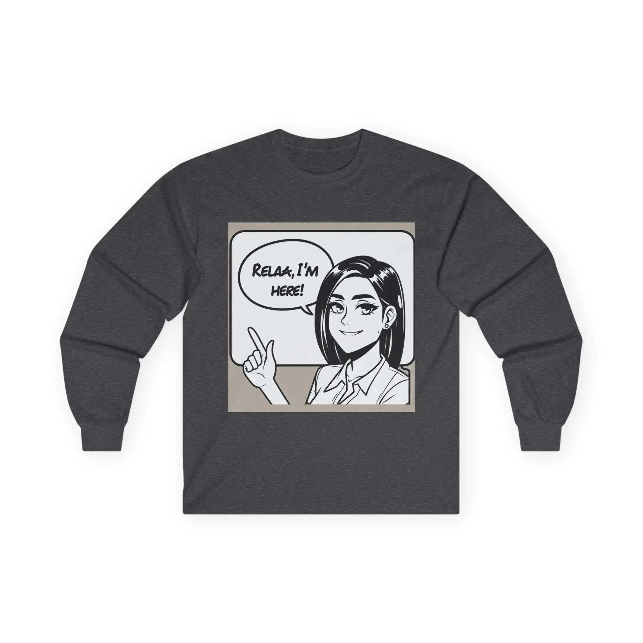 Relaxa Galaxy Unisex Ultra Cotton Long Sleeve Tee Printify