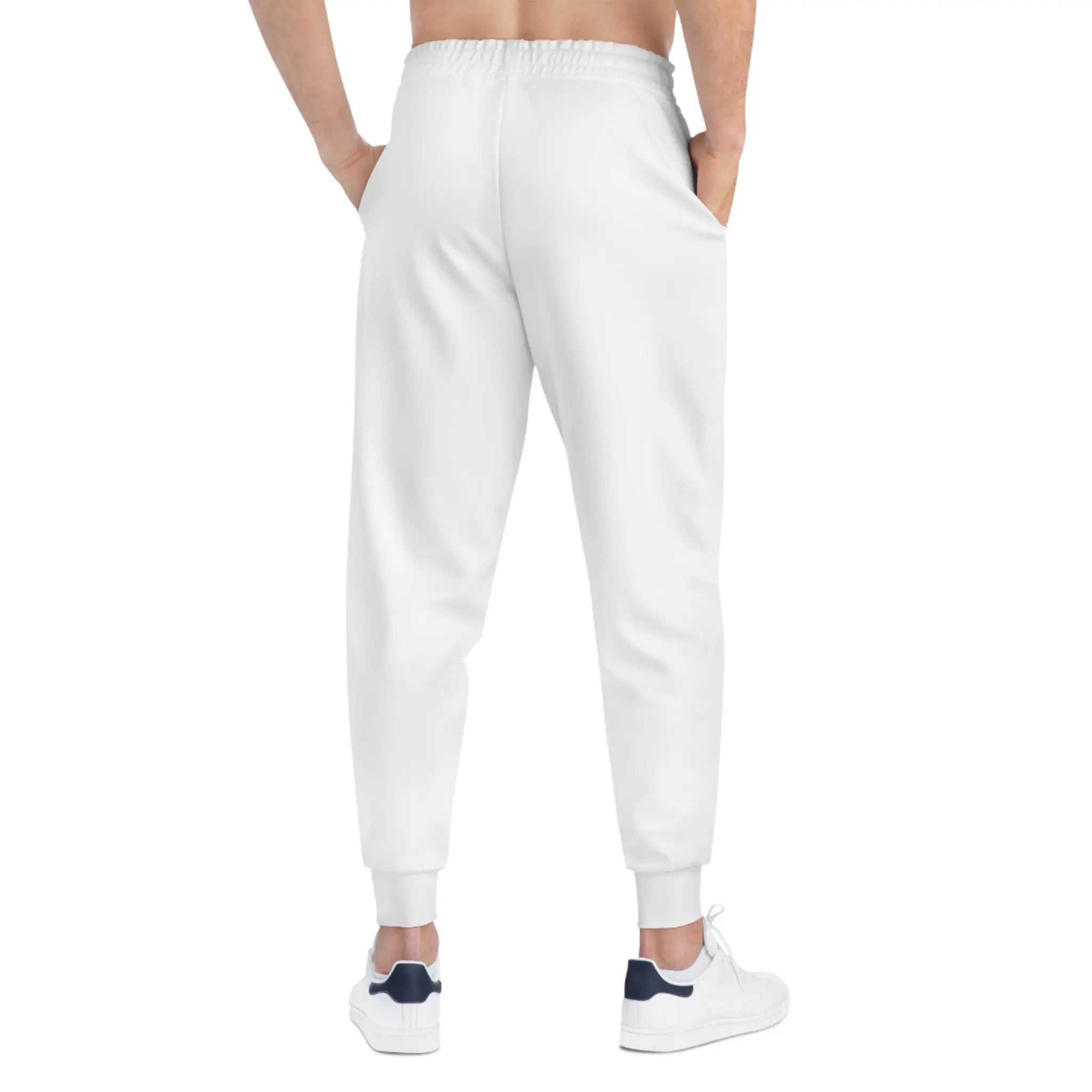 Comfortable Athletic Joggers for Everyday Wear - Trendy White Design Printify