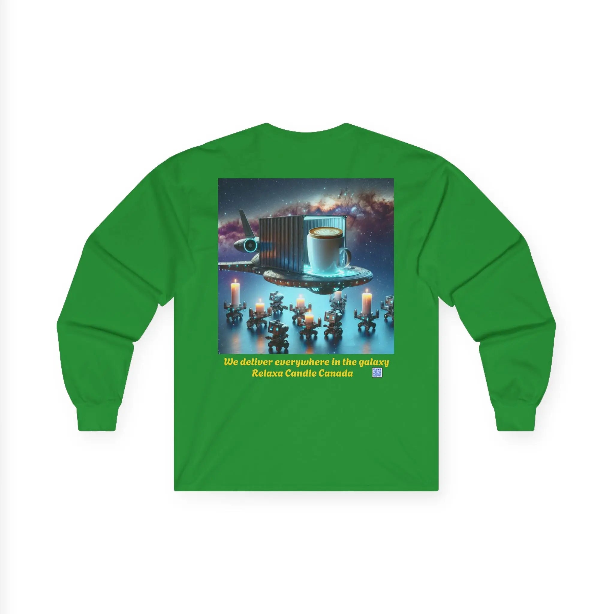 Relaxa Galaxy Unisex Ultra Cotton Long Sleeve Tee Printify